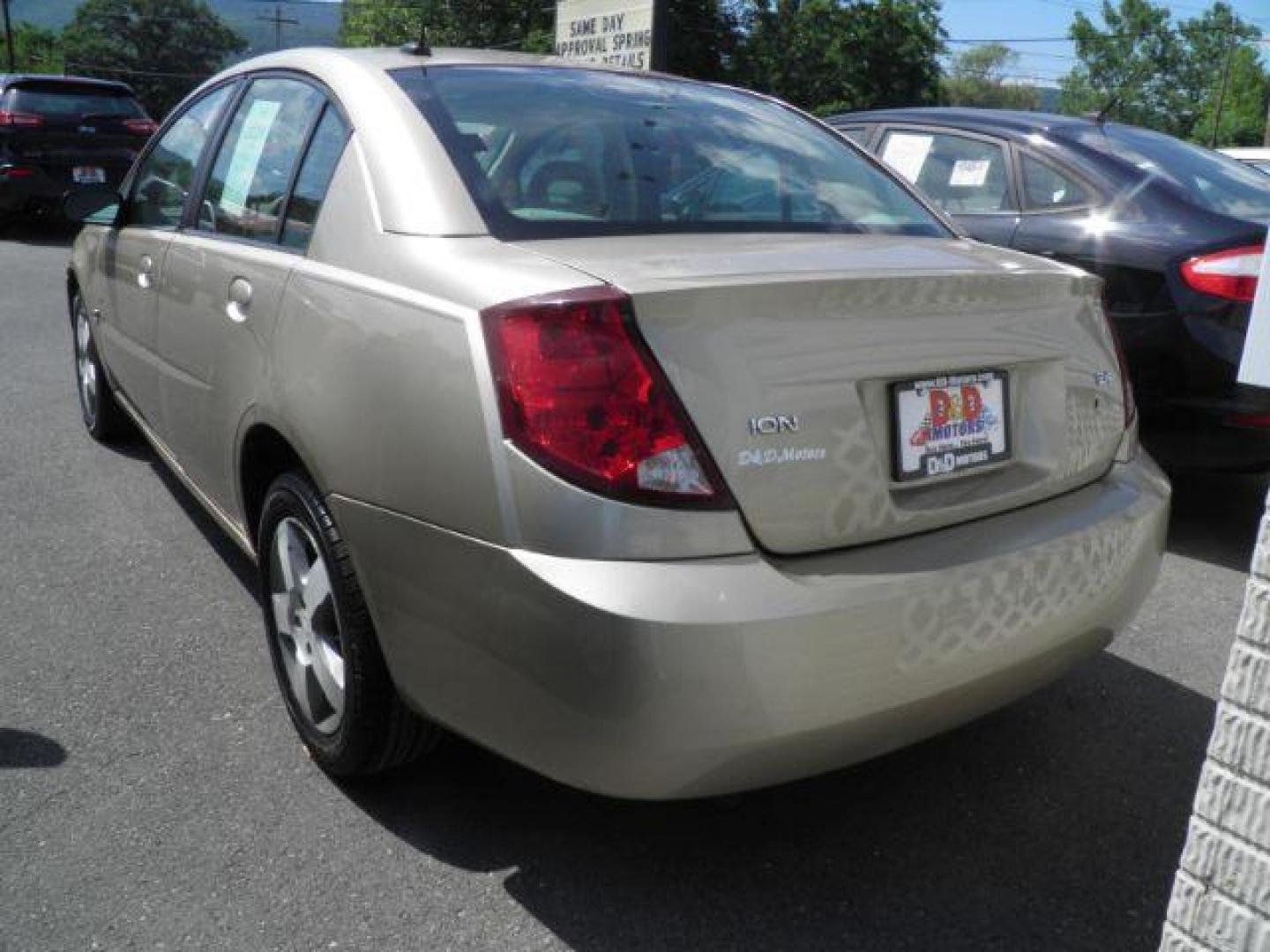 2006 Gold Saturn ION BASE (1G8AL55B96Z) with an 2.4L I4 engine, AT transmission, located at 15520 McMullen Hwy SW, Belair, MD, 21502, (301) 729-3700, 39.581375, -78.846451 - Photo#4