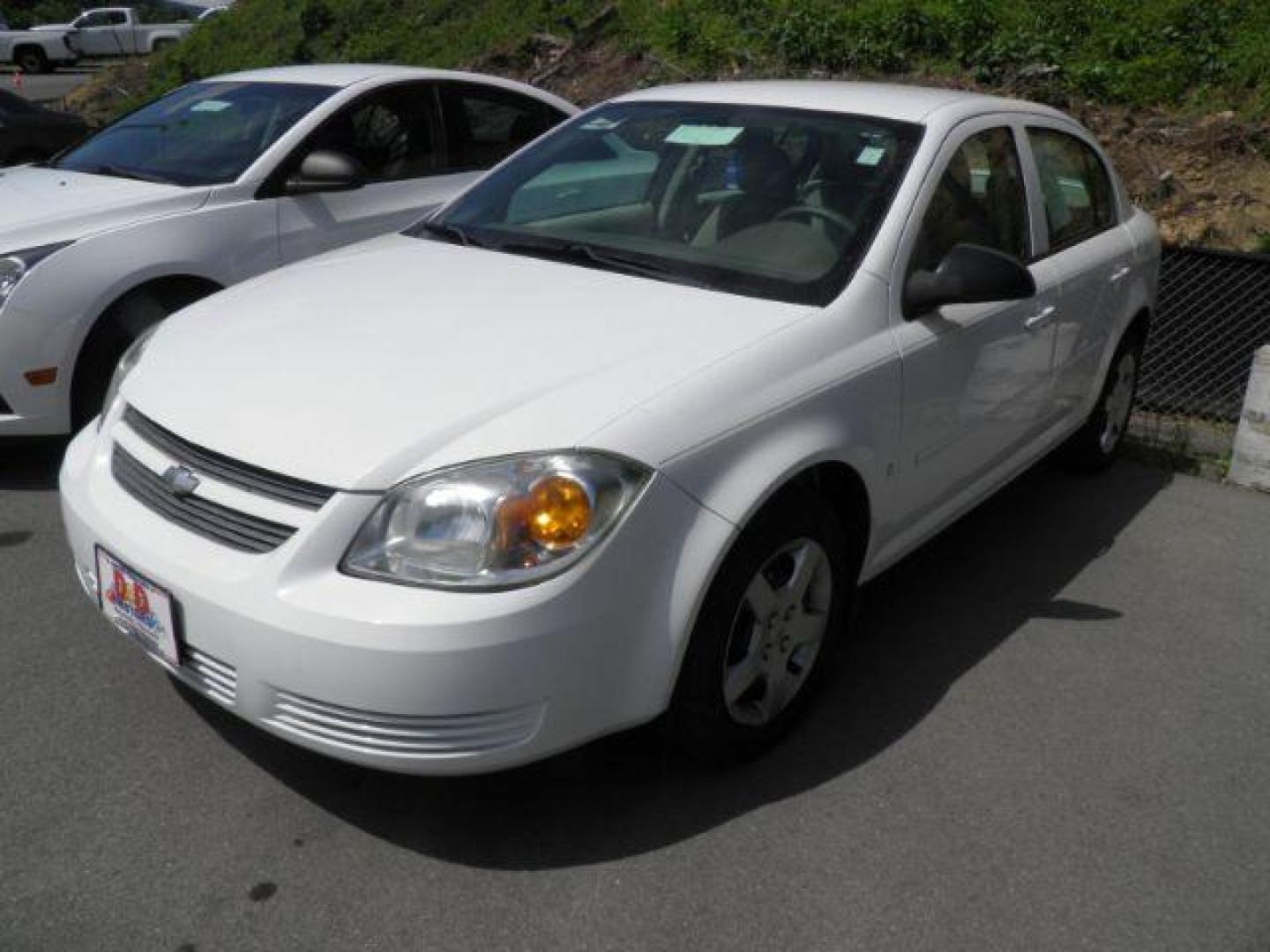 2007 White Chevrolet Cobalt LS (1G1AK55F277) with an 2.2L I4 engine, AT transmission, located at 15520 McMullen Hwy SW, Belair, MD, 21502, (301) 729-3700, 39.581375, -78.846451 - Photo#0