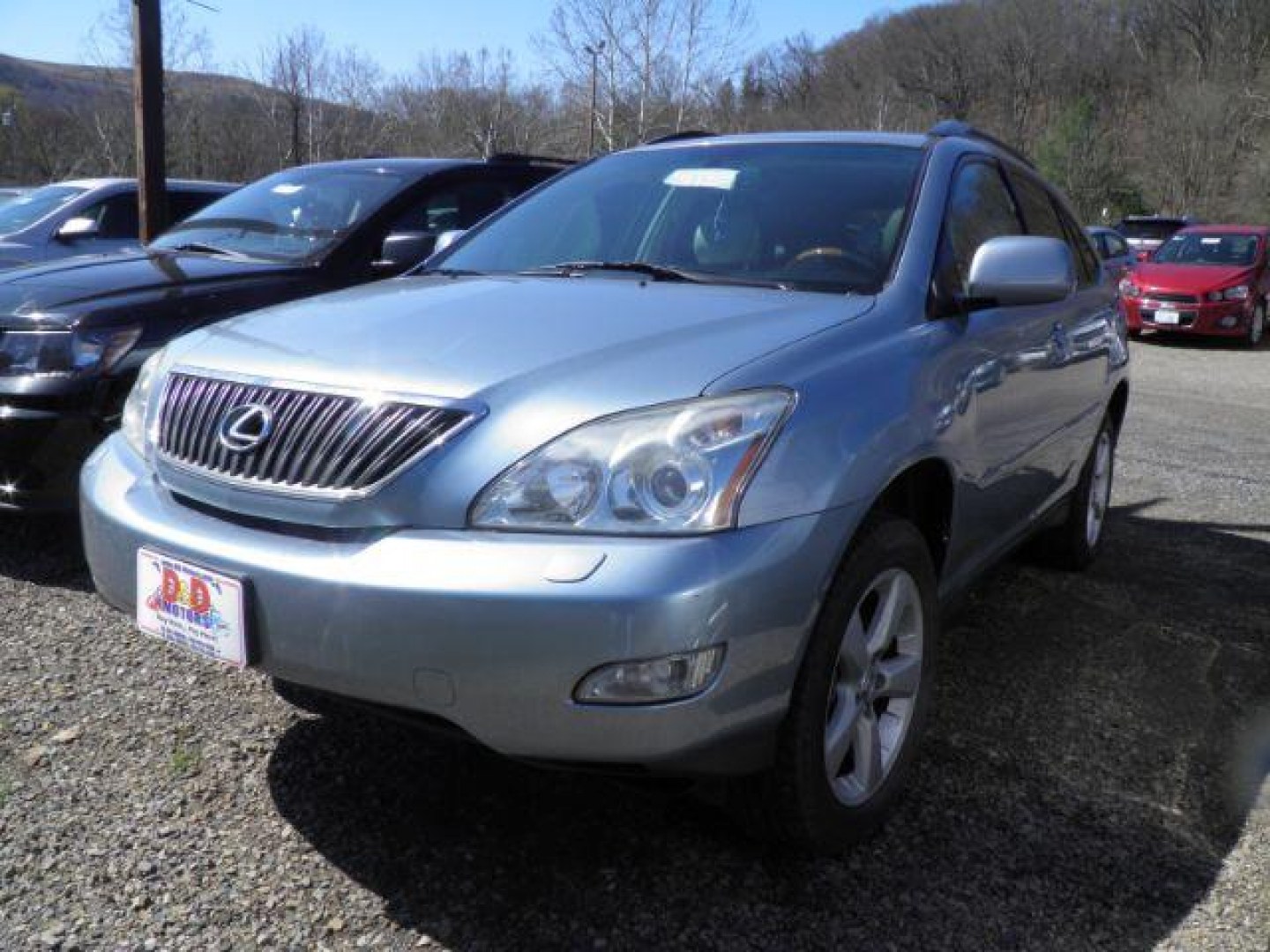 2007 BLUE Lexus RX 350 BASE (2T2HK31U27C) with an 2.5 L4 engine, CVT transmission, located at 19521 New George's Creek Rd SW, Barton, MD, 21521, (301) 463-2404, 39.524323, -79.017906 - Photo#0