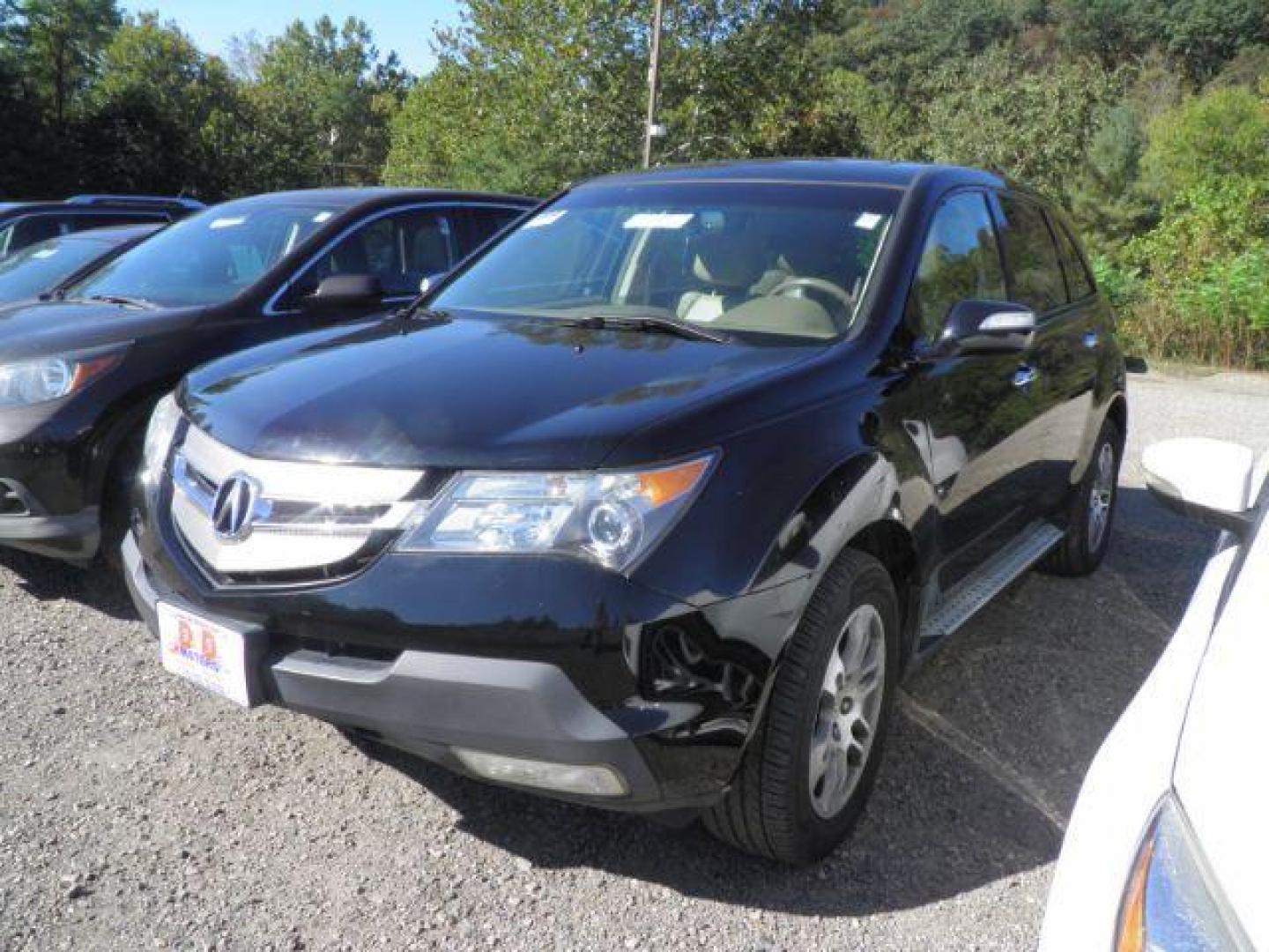2008 BLACK Acura MDX BASE (2HNYD28258H) with an 3.6L V6 engine, located at 19521 New George's Creek Rd SW, Barton, MD, 21521, (301) 463-2404, 39.524323, -79.017906 - Photo#0