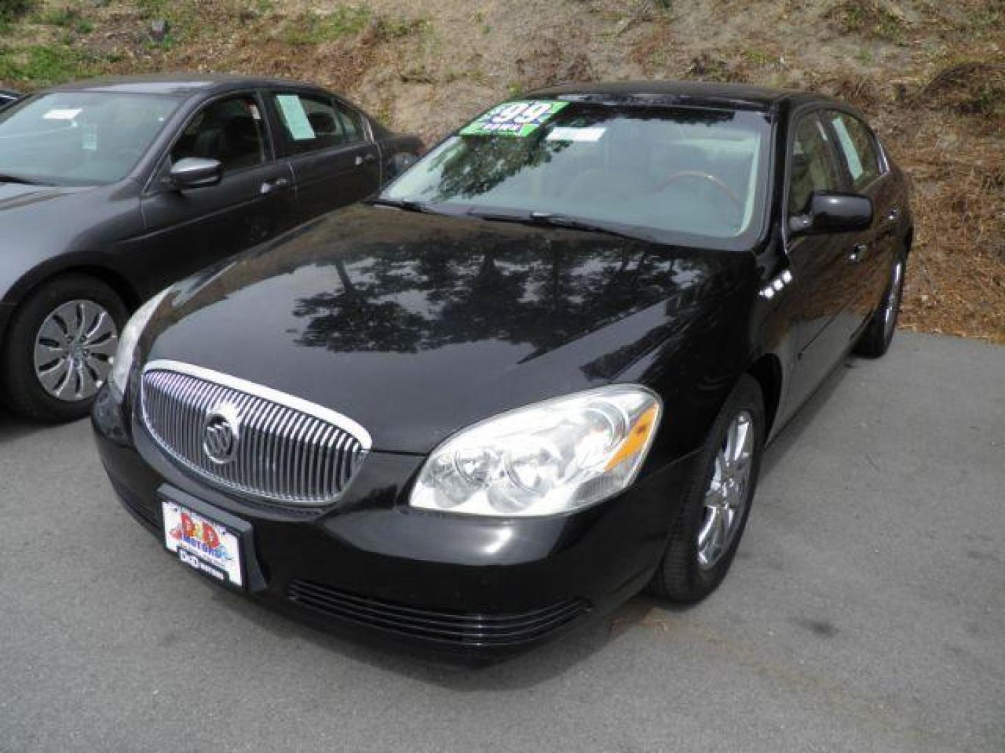 2008 BLACK Buick Lucerne CXL (1G4HD57228U) with an 3.8 V6 engine, AT transmission, located at 15520 McMullen Hwy SW, Belair, MD, 21502, (301) 729-3700, 39.581375, -78.846451 - Photo#0