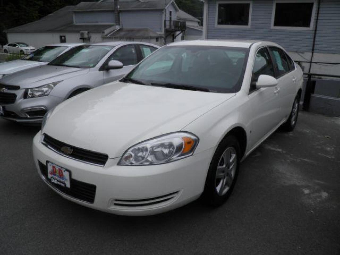 2008 White Chevrolet Impala LS (2G1WB58K481) with an 3.5L V6 engine, AT transmission, located at 15520 McMullen Hwy SW, Belair, MD, 21502, (301) 729-3700, 39.581375, -78.846451 - Photo#0
