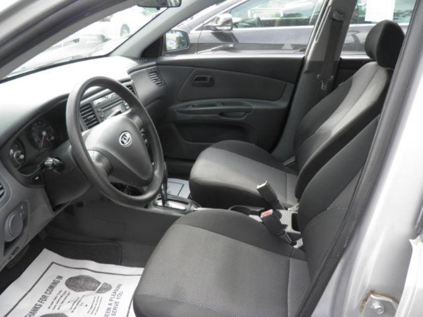 2008 Silver Kia Rio5 LX (KNADE163486) with an 1.6L I4 engine, AT transmission, located at 15520 McMullen Hwy SW, Belair, MD, 21502, (301) 729-3700, 39.581375, -78.846451 - Photo#1