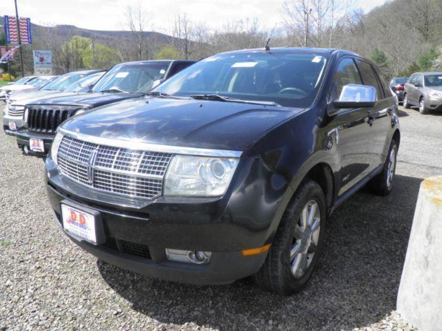 2008 BLACK Lincoln MKX AWD (2LMDU88C78B) with an 3.5L V6 engine, AT transmission, located at 19521 New George's Creek Rd SW, Barton, MD, 21521, (301) 463-2404, 39.524323, -79.017906 - Photo#0