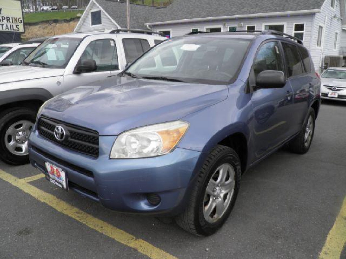 2008 BLUE Toyota RAV4 Base I4 4WD (JTMBD33V985) with an 2.4L L4 engine, AT transmission, located at 15520 McMullen Hwy SW, Belair, MD, 21502, (301) 729-3700, 39.581375, -78.846451 - Photo#0