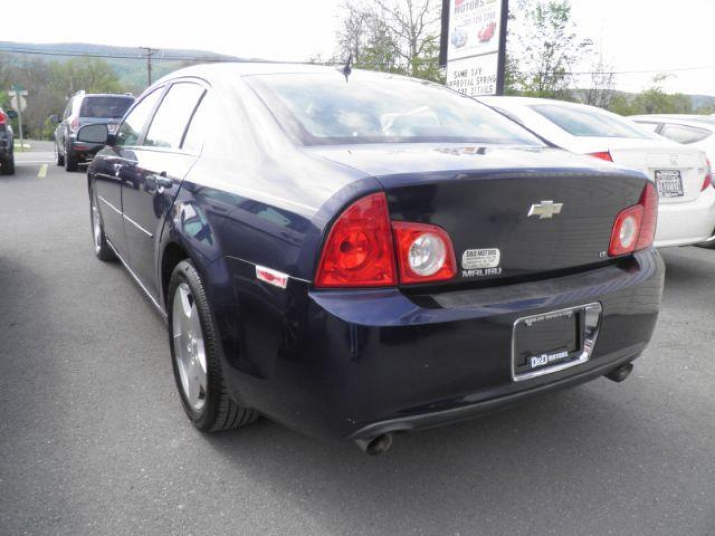 2010 BLUE Chevrolet Malibu LT (1G1ZD5E73A4) with an 3.6L V6 engine, AT transmission, located at 15520 McMullen Hwy SW, Belair, MD, 21502, (301) 729-3700, 39.581375, -78.846451 - Photo#4