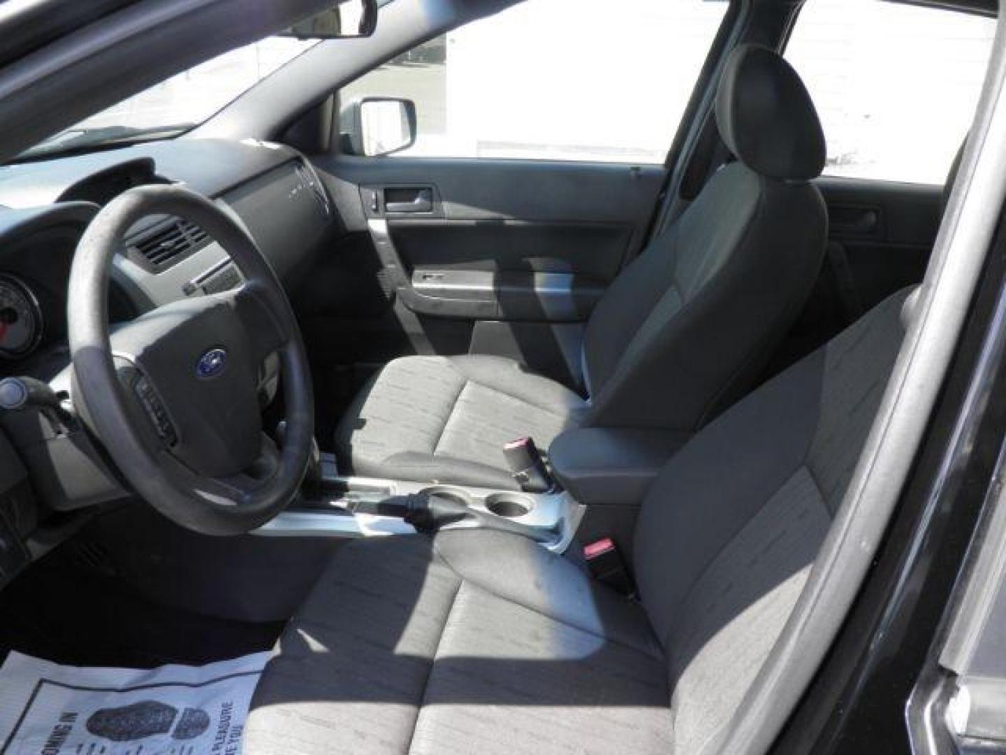 2010 Black Ford Focus SE (1FAHP3FNXAW) with an 2.4L I4 engine, AT transmission, located at 15520 McMullen Hwy SW, Belair, MD, 21502, (301) 729-3700, 39.581375, -78.846451 - Photo#1