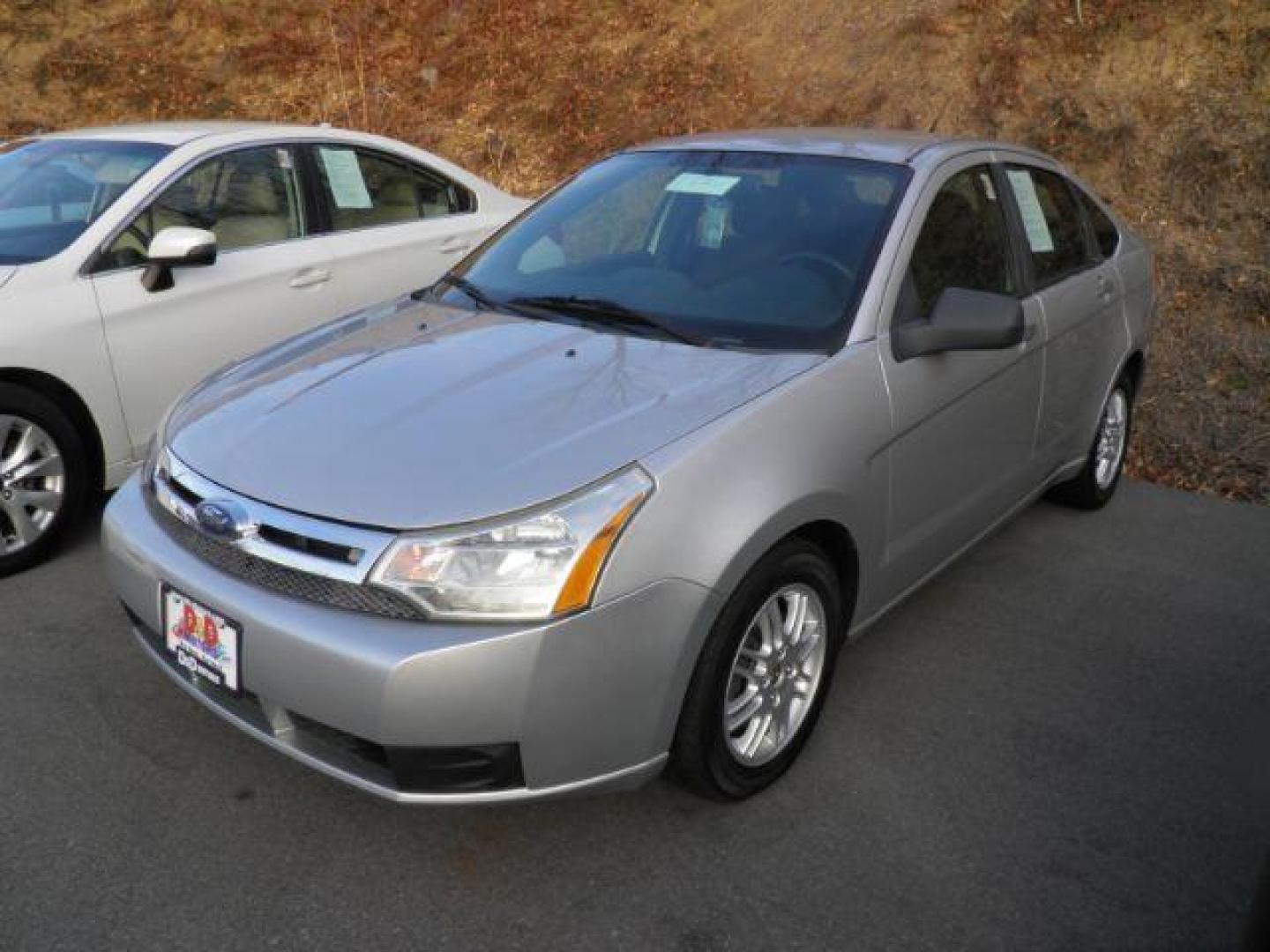 2010 Silver Ford Focus SE (1FAHP3FN7AW) with an 2.0L I4 engine, AT transmission, located at 15520 McMullen Hwy SW, Belair, MD, 21502, (301) 729-3700, 39.581375, -78.846451 - Photo#0