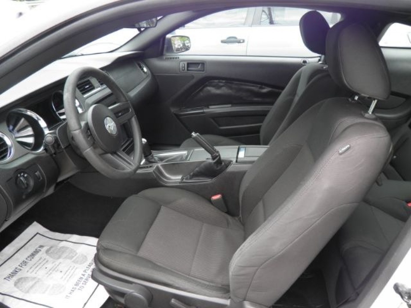 2010 WHITE Ford Mustang V6 Coupe (1ZVBP8AN2A5) with an 4.0l V6 engine, 5SP transmission, located at 15520 McMullen Hwy SW, Belair, MD, 21502, (301) 729-3700, 39.581375, -78.846451- Photo#1