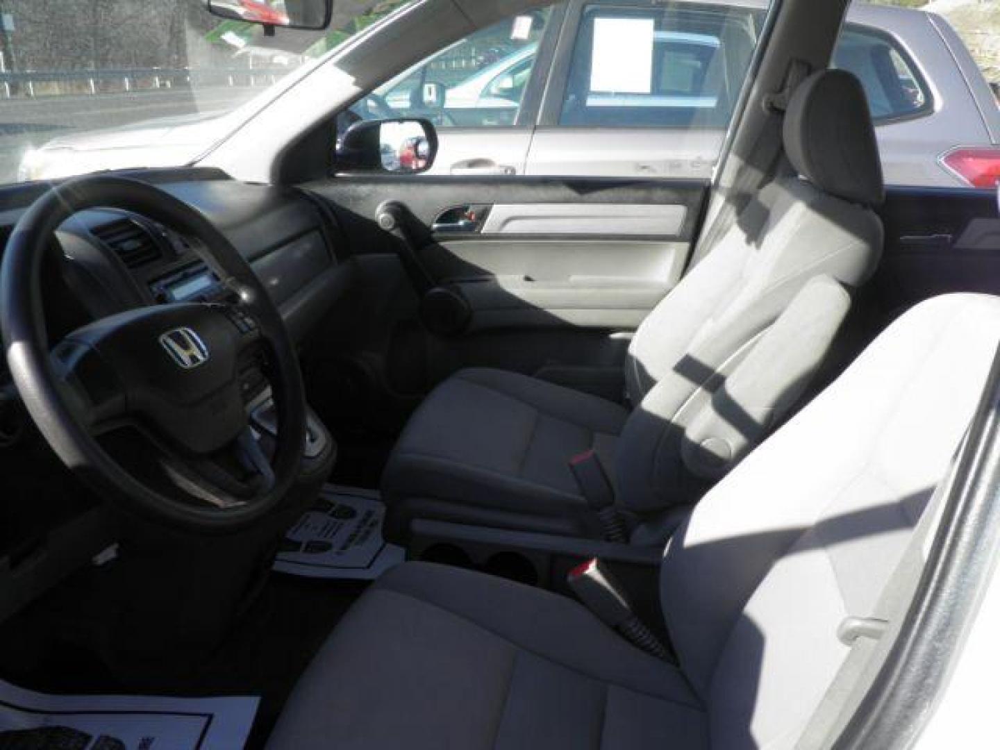 2010 WHITE Honda CR-V LX 4WD 5-Speed AT (5J6RE4H32AL) with an 2.4L L4 engine, AT transmission, located at 15520 McMullen Hwy SW, Belair, MD, 21502, (301) 729-3700, 39.581375, -78.846451 - Photo#1