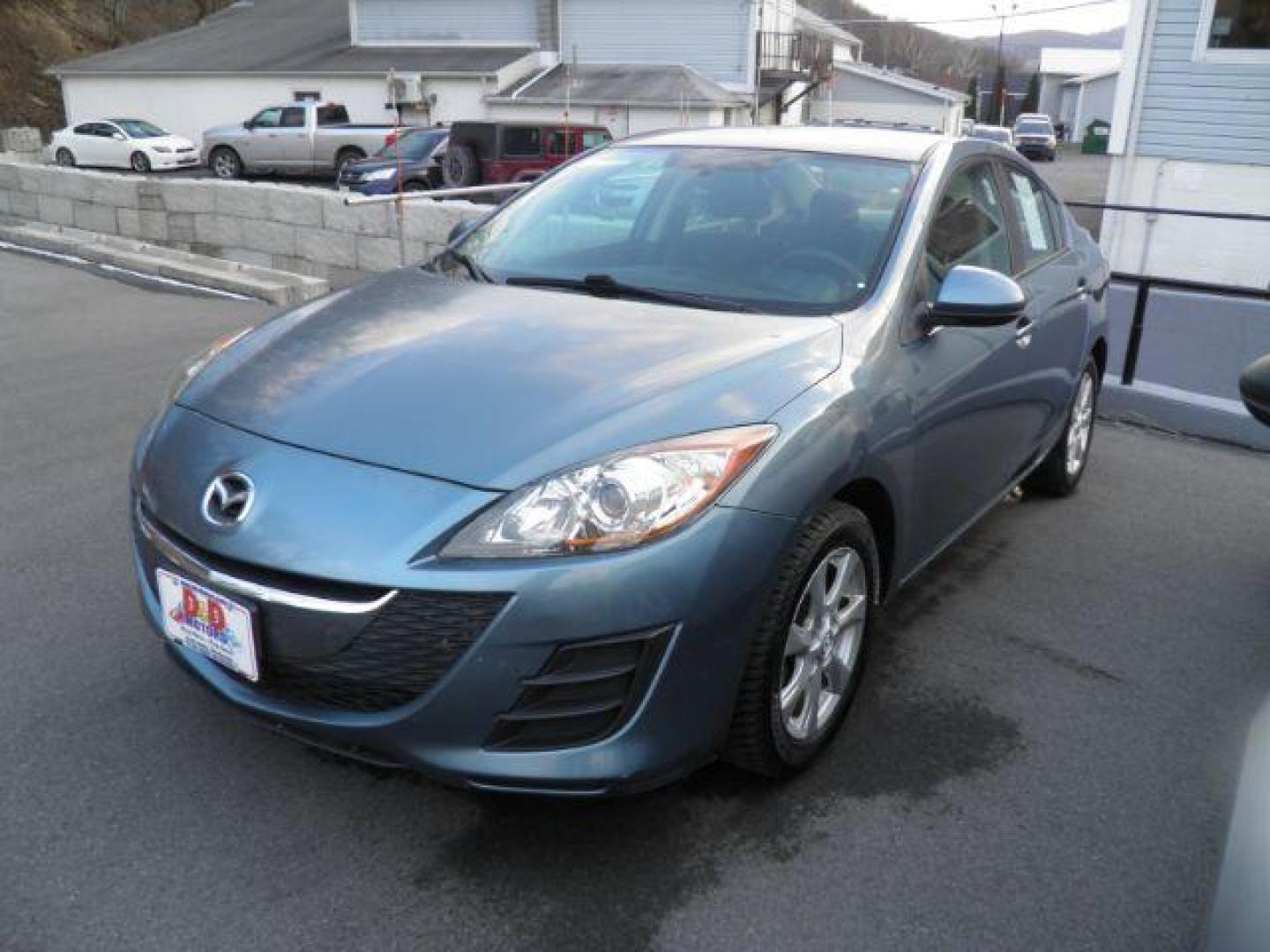 2010 Blue Mazda Mazda3 i Touring (JM1BL1SF6A1) with an 2.0L I4 engine, AT transmission, located at 15520 McMullen Hwy SW, Belair, MD, 21502, (301) 729-3700, 39.581375, -78.846451 - Photo#0