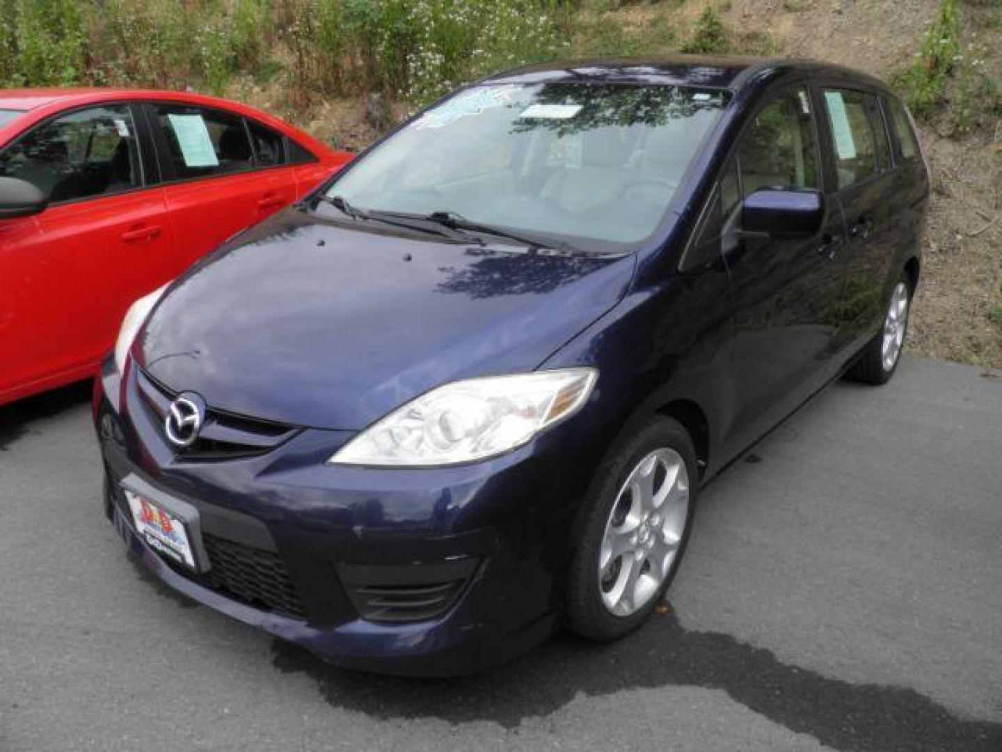 2010 Blue Mazda Mazda 5 Sport (JM1CR2WL4A0) with an 2.3L I4 engine, AT transmission, located at 15520 McMullen Hwy SW, Belair, MD, 21502, (301) 729-3700, 39.581375, -78.846451 - Photo#0