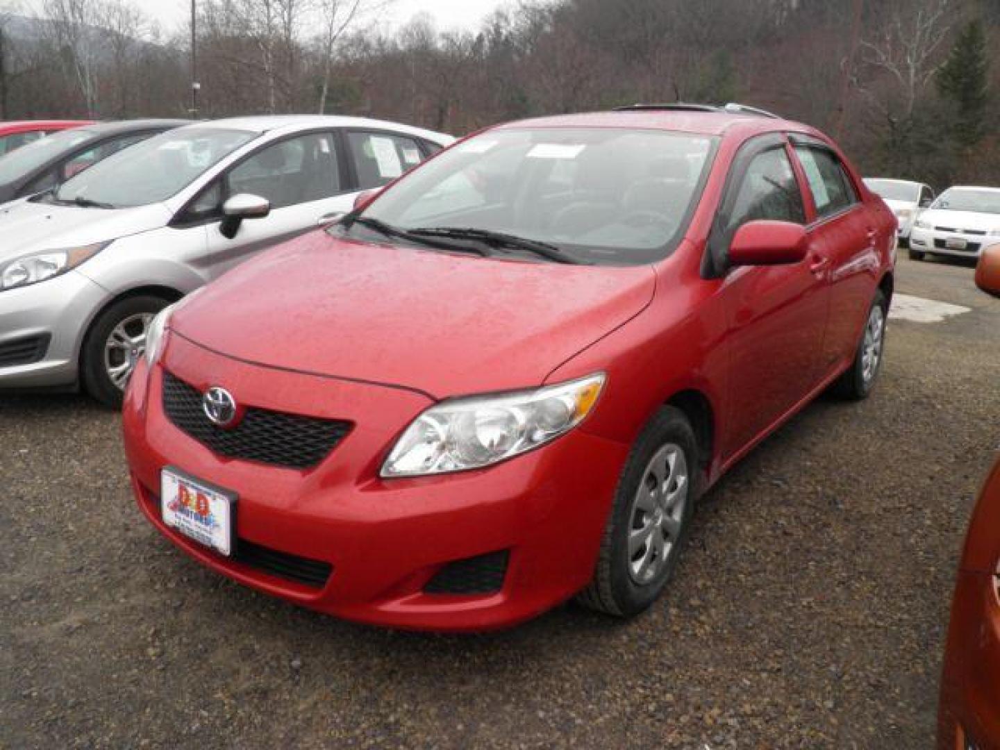 2010 RED Toyota Corolla Base 4-Speed AT (1NXBU4EE9AZ) with an 1.8L L4 engine, AT transmission, located at 19521 New George's Creek Rd SW, Barton, MD, 21521, (301) 463-2404, 39.524323, -79.017906 - Photo#0
