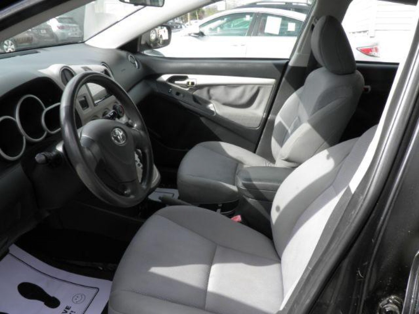2010 BLACK Toyota Matrix S (2T1LE4EE8AC) with an 2.4L L4 engine, AT transmission, located at 15520 McMullen Hwy SW, Belair, MD, 21502, (301) 729-3700, 39.581375, -78.846451 - Photo#1