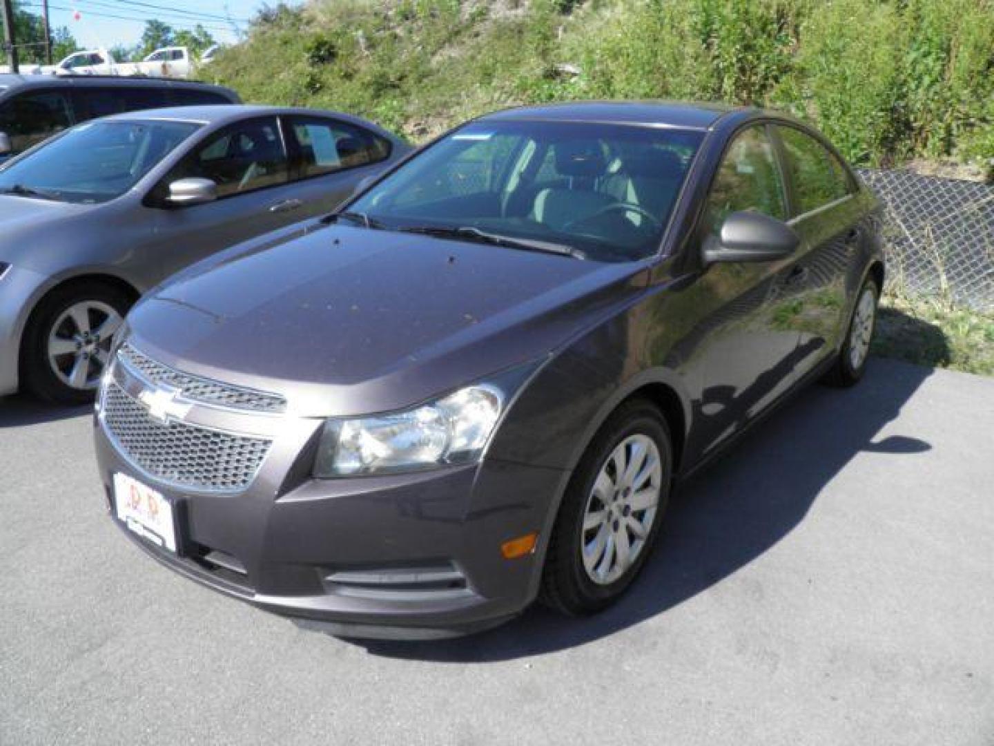 2011 Gray Chevrolet Cruze LS (1G1PC5SH7B7) with an 1.8L I4 engine, AT transmission, located at 19521 New George's Creek Rd SW, Barton, MD, 21521, (301) 463-2404, 39.524323, -79.017906 - Photo#0