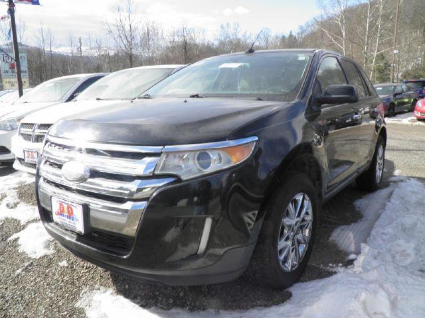 2011 BLACK Ford Edge SEL AWD (2FMDK4JC0BB) with an 3.5L V6 engine, AT transmission, located at 19521 New George's Creek Rd SW, Barton, MD, 21521, (301) 463-2404, 39.524323, -79.017906 - Photo#0