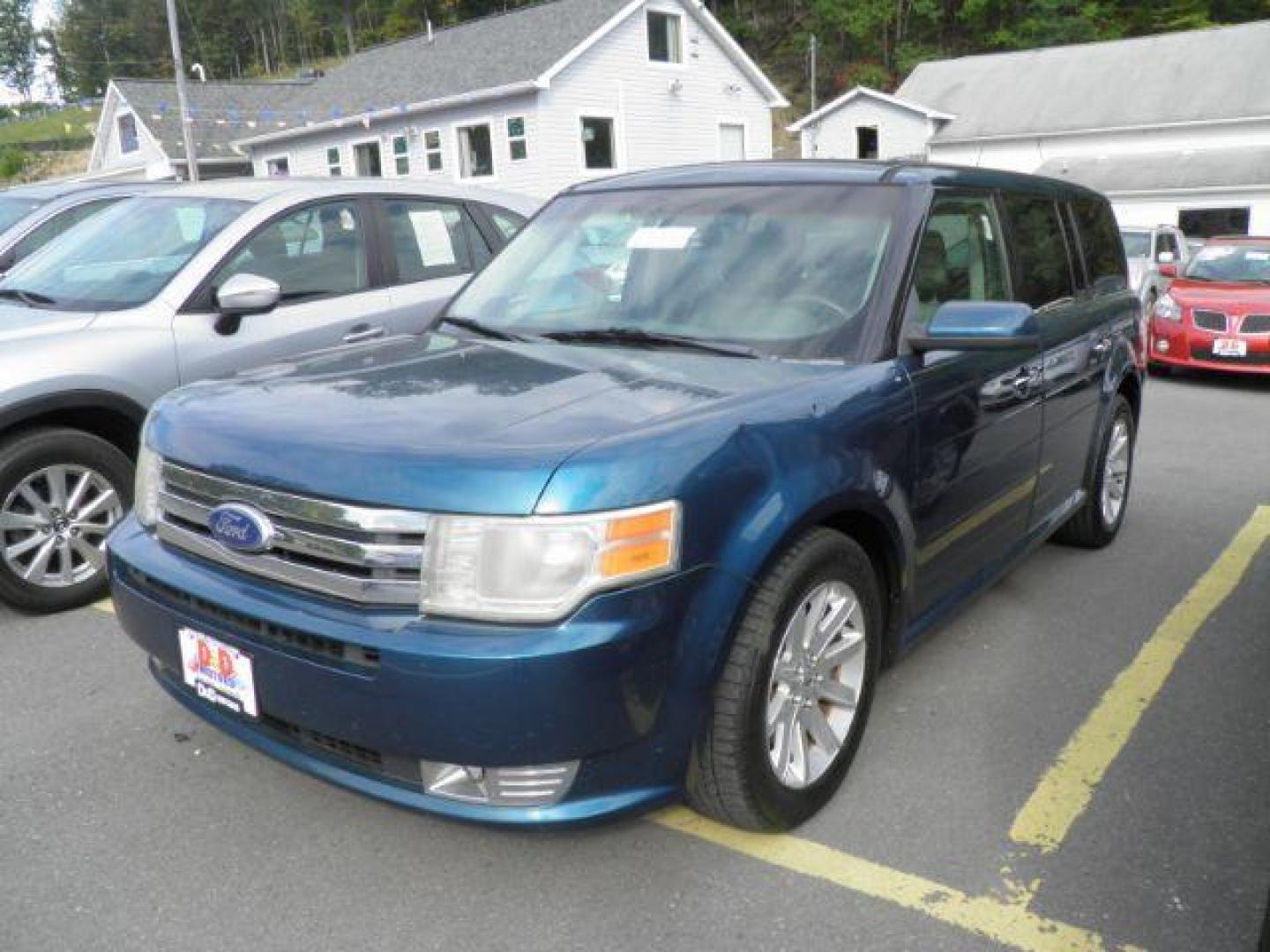 2011 Blue Ford Flex SEL (2FMHK6CC3BB) with an 3.5L V6 engine, AT transmission, located at 15520 McMullen Hwy SW, Belair, MD, 21502, (301) 729-3700, 39.581375, -78.846451 - Photo#0