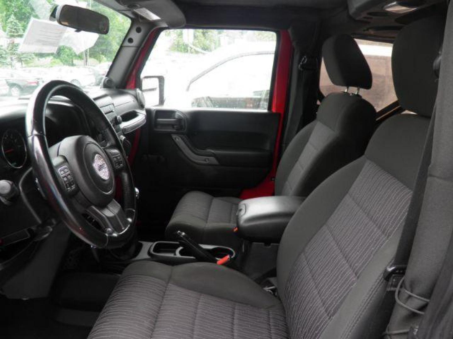 2011 Red Jeep Wrangler Sport (1J4AA2D16BL) with an 3.8L V6 engine, MAN transmission, located at 15520 McMullen Hwy SW, Belair, MD, 21502, (301) 729-3700, 39.581375, -78.846451 - Photo#1