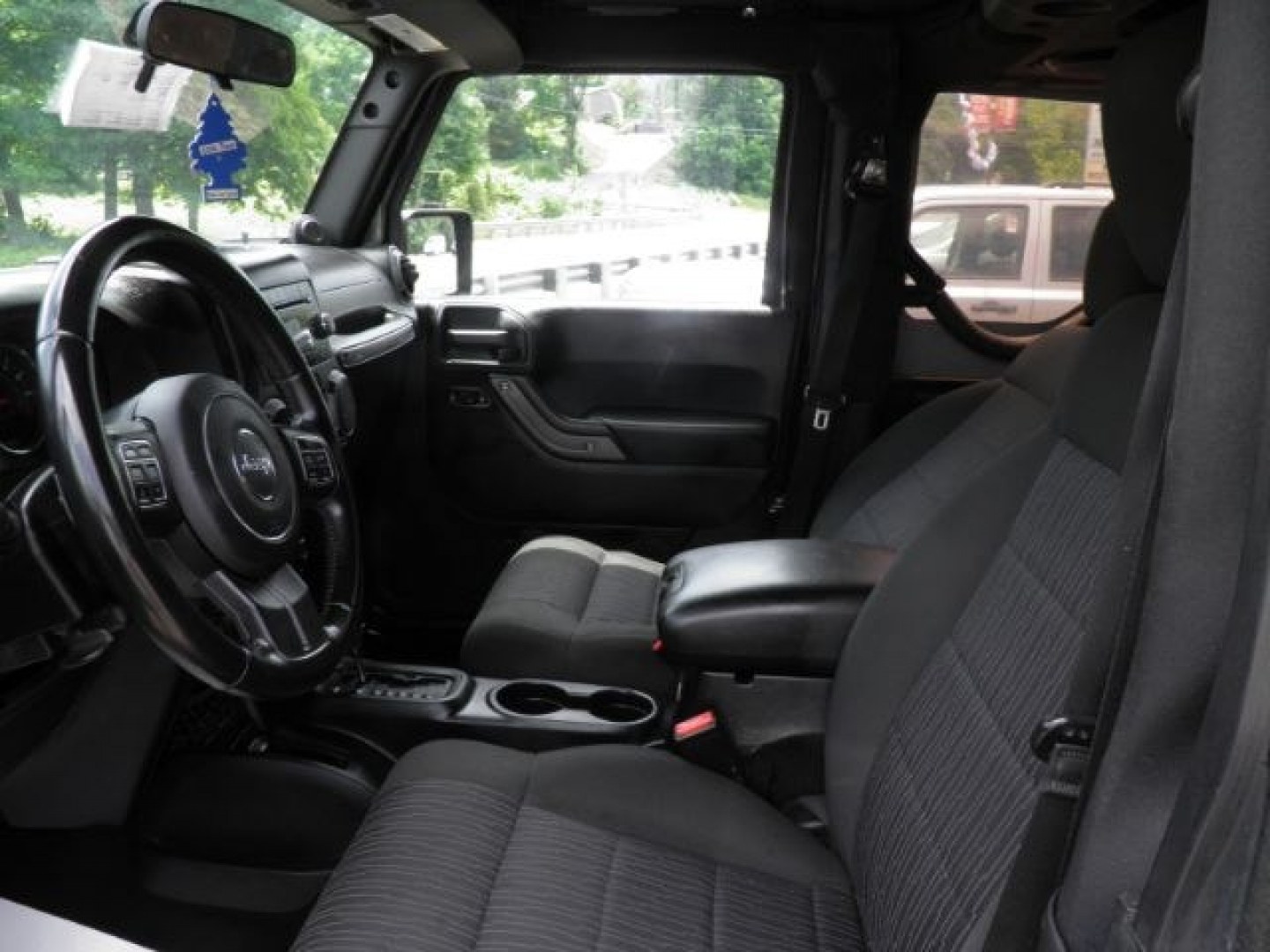 2011 GREEN Jeep Wrangler Sport 4WD (1J4AA2D17BL) with an 3.8 V6 engine, AT transmission, located at 19521 New George's Creek Rd SW, Barton, MD, 21521, (301) 463-2404, 39.524323, -79.017906- Photo#1