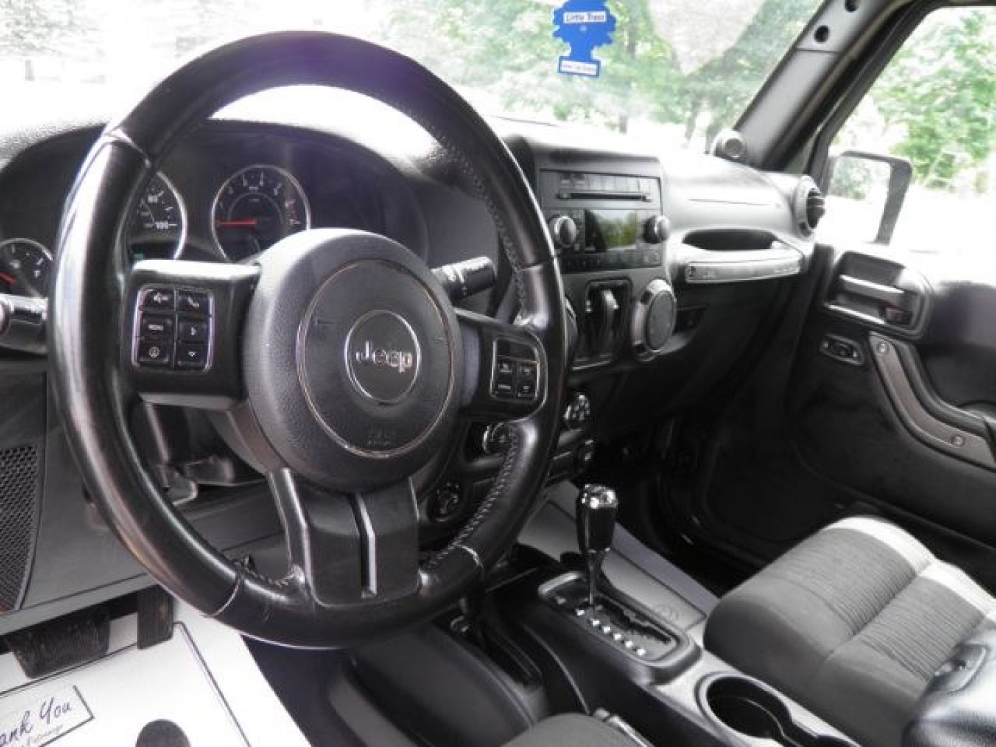 2011 GREEN Jeep Wrangler Sport 4WD (1J4AA2D17BL) with an 3.8 V6 engine, AT transmission, located at 19521 New George's Creek Rd SW, Barton, MD, 21521, (301) 463-2404, 39.524323, -79.017906- Photo#2