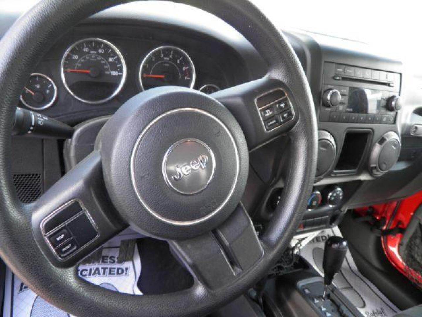 2011 RED Jeep Wrangler Sport 4WD (1J4AA2D14BL) with an 3.8 V6 engine, AT transmission, located at 15520 McMullen Hwy SW, Belair, MD, 21502, (301) 729-3700, 39.581375, -78.846451 - Photo#2
