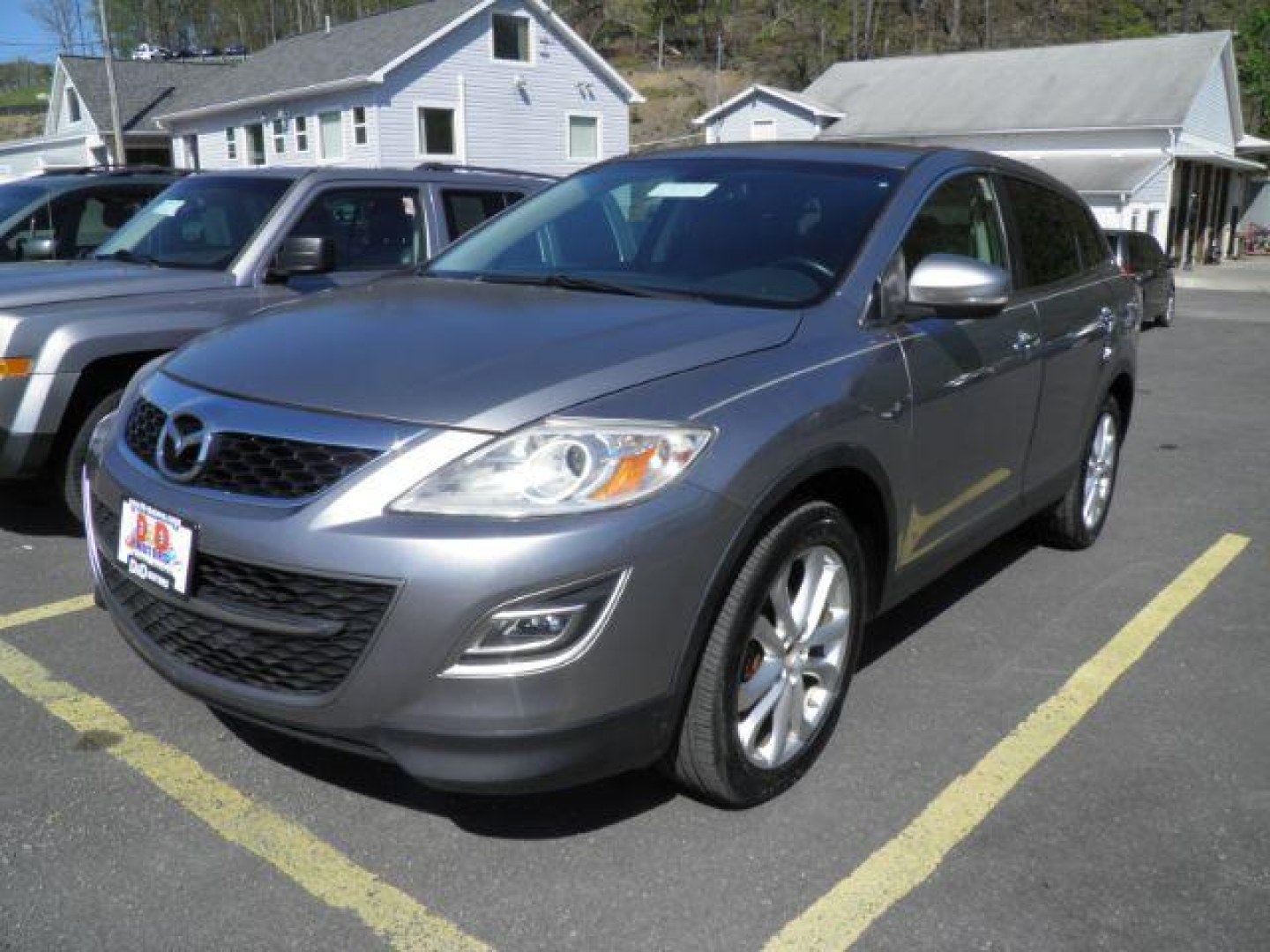 2011 SILVER Mazda CX-9 Grand Touring AWD (JM3TB3DV1B0) with an 3.7L V6 engine, AT transmission, located at 15520 McMullen Hwy SW, Belair, MD, 21502, (301) 729-3700, 39.581375, -78.846451 - Photo#0