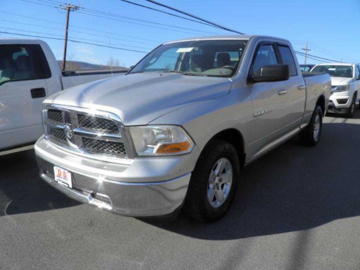 2011 SILVER RAM 1500 SLT Quad Cab 4WD (1D7RV1GP2BS) with an 4.7 V8 engine, AT transmission, located at 15520 McMullen Hwy SW, Belair, MD, 21502, (301) 729-3700, 39.581375, -78.846451 - Photo#0
