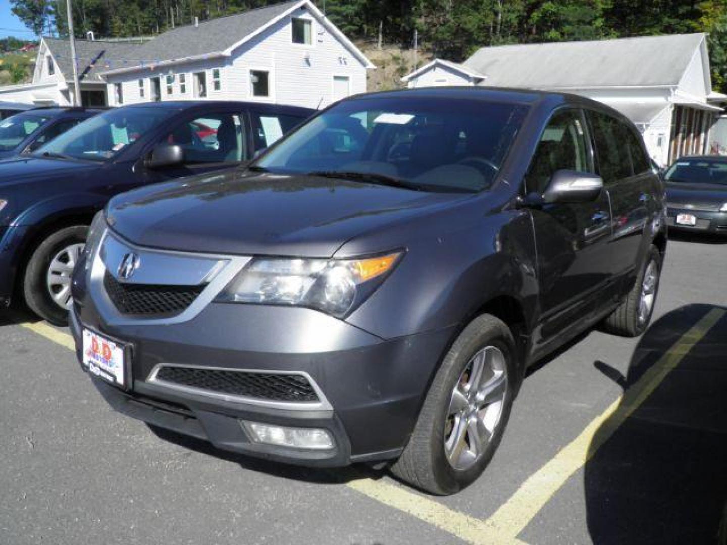 2012 Gray Acura MDX 6-Spd AT w/Tech Package (2HNYD2H33CH) with an 3.7L V6 engine, AT transmission, located at 15520 McMullen Hwy SW, Belair, MD, 21502, (301) 729-3700, 39.581375, -78.846451 - Photo#0