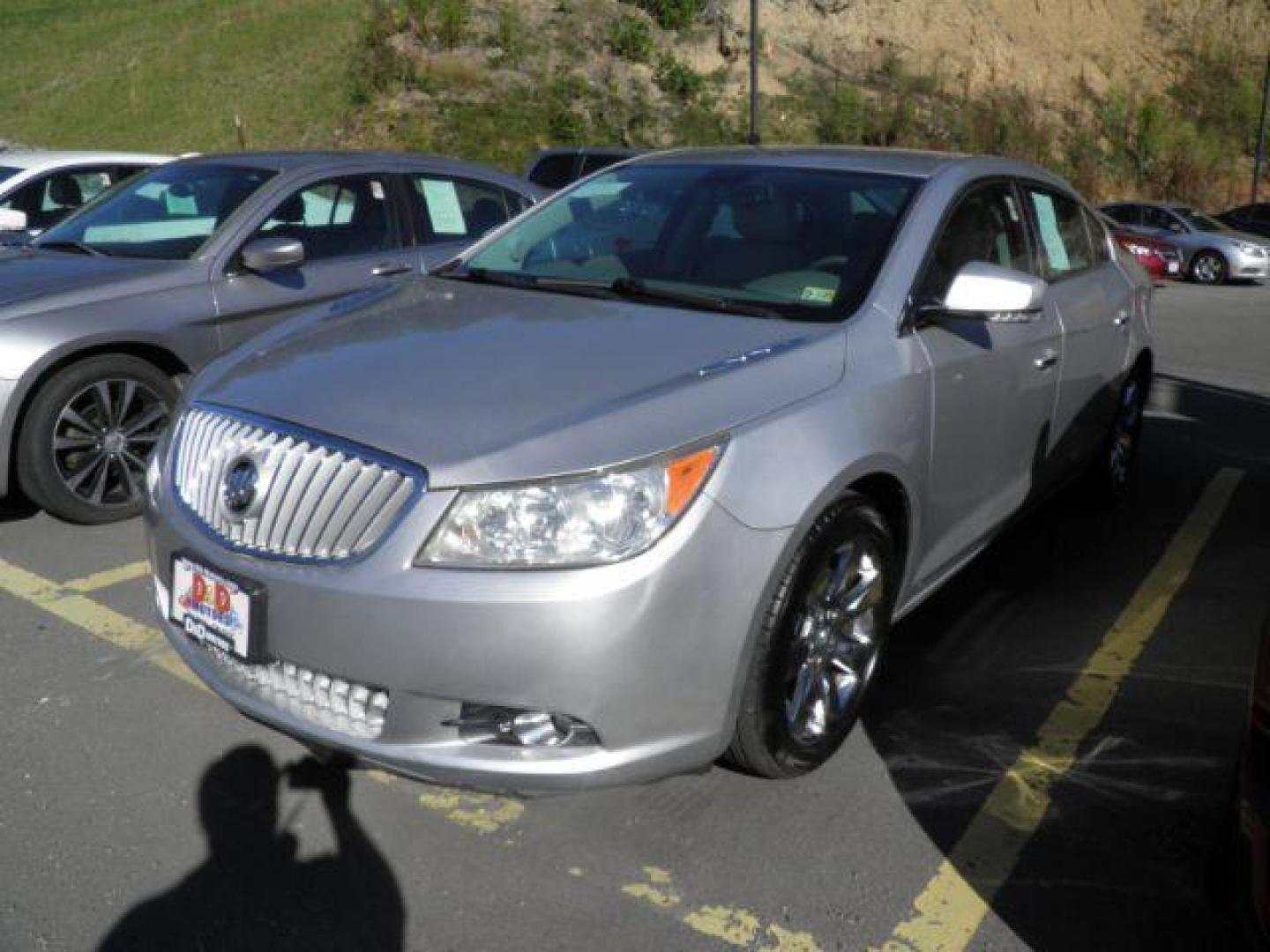 2012 Silver Buick LaCrosse Premium 1 Group (1G4GD5E35CF) with an 3.6L V6 engine, AT transmission, located at 15520 McMullen Hwy SW, Belair, MD, 21502, (301) 729-3700, 39.581375, -78.846451 - Photo#0
