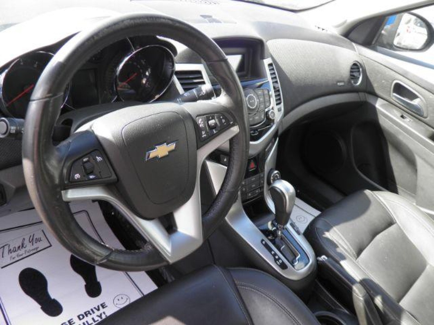2012 BLUE Chevrolet Cruze LTZ (1G1PH5SC8C7) with an 1.4L L4 DOHC 16V TURBO engine, 6SP AT transmission, located at 15520 McMullen Hwy SW, Belair, MD, 21502, (301) 729-3700, 39.581375, -78.846451- Photo#2