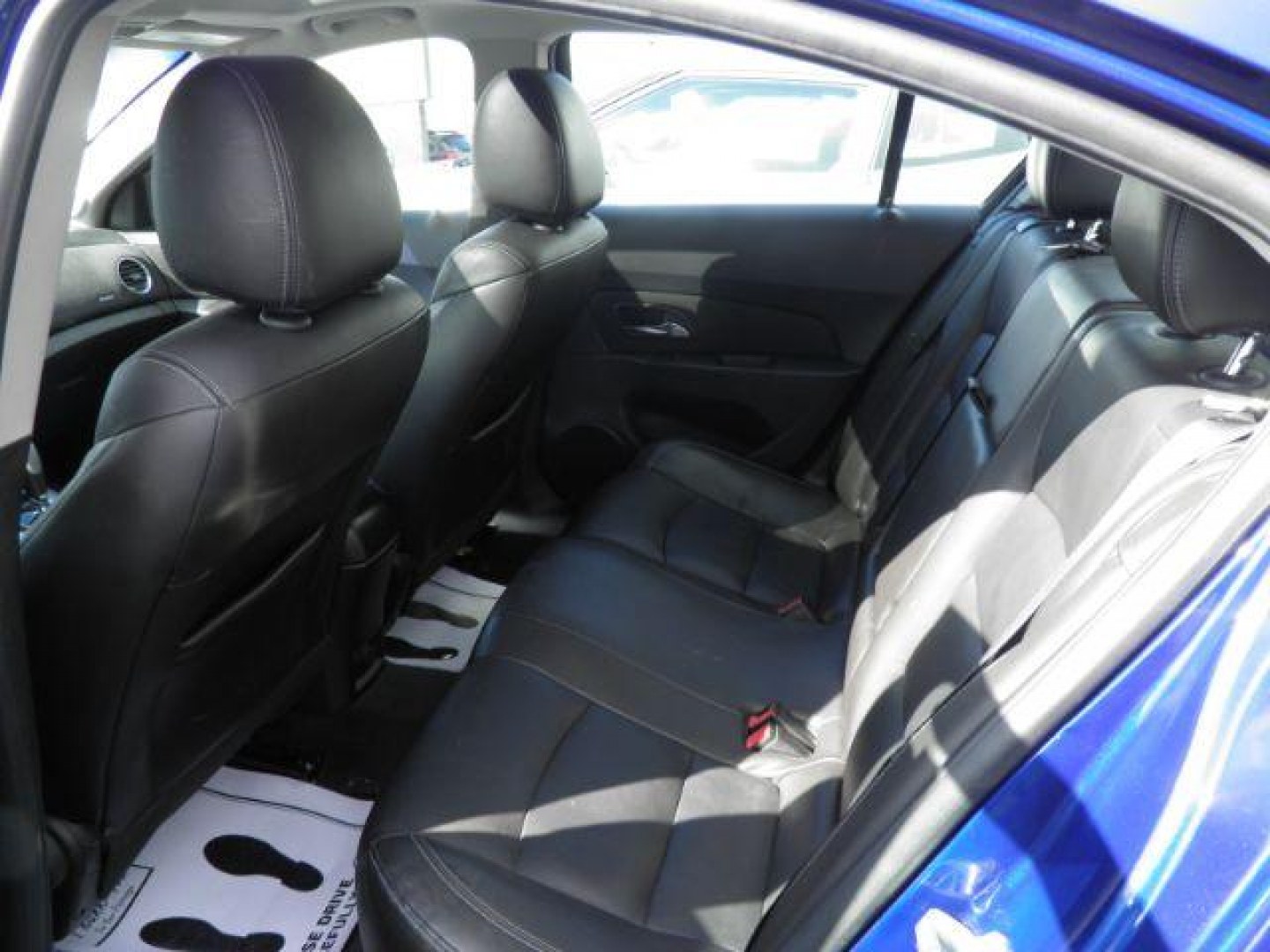 2012 BLUE Chevrolet Cruze LTZ (1G1PH5SC8C7) with an 1.4L L4 DOHC 16V TURBO engine, 6SP AT transmission, located at 15520 McMullen Hwy SW, Belair, MD, 21502, (301) 729-3700, 39.581375, -78.846451- Photo#3