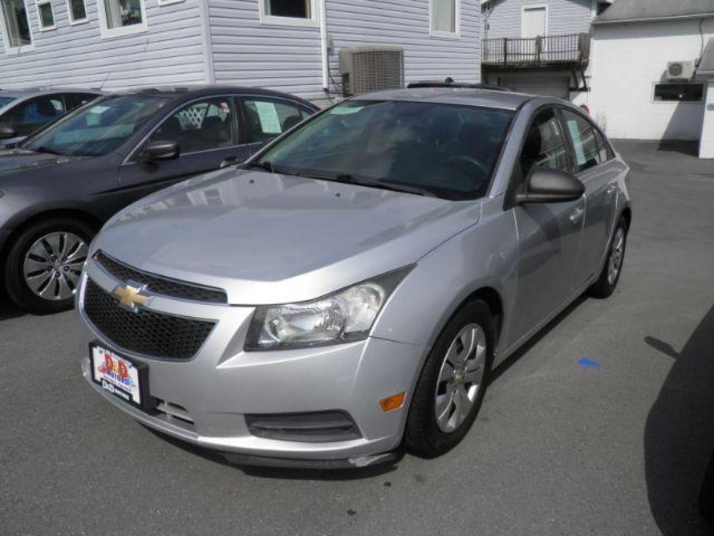 2012 Silver Chevrolet Cruze 2LS (1G1PC5SH9C7) with an 1.8L I4 engine, AT transmission, located at 15520 McMullen Hwy SW, Belair, MD, 21502, (301) 729-3700, 39.581375, -78.846451 - Photo#0