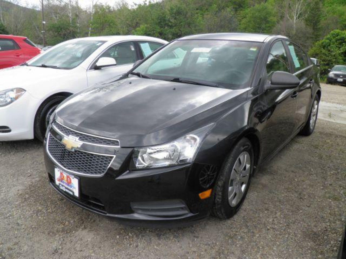 2012 BLACK Chevrolet Cruze LS (1G1PC5SH2C7) with an 1.8L L4 engine, AT transmission, located at 19521 New George's Creek Rd SW, Barton, MD, 21521, (301) 463-2404, 39.524323, -79.017906 - Photo#0