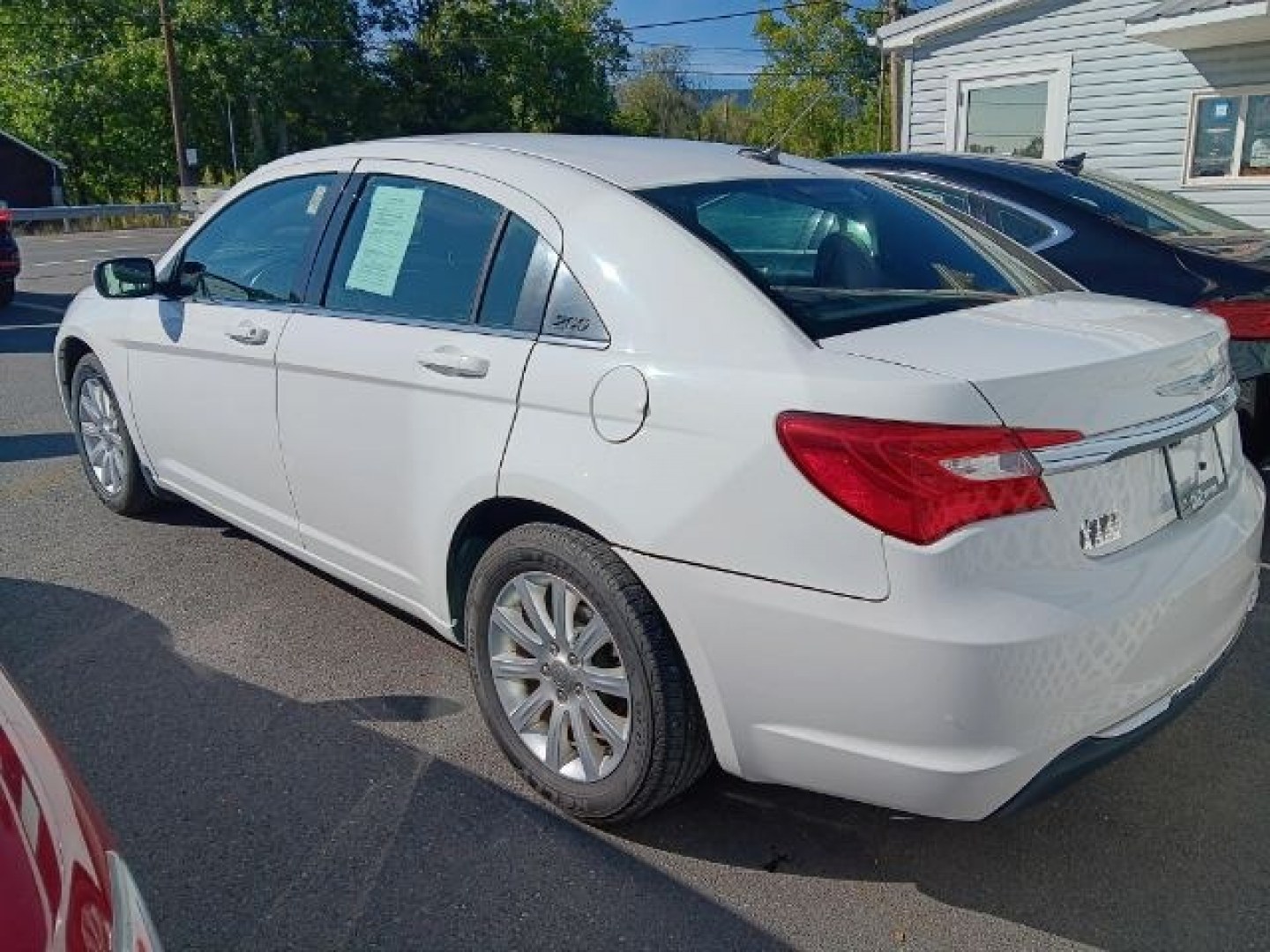 2012 WHITE Chrysler 200 Touring (1C3CCBBG3CN) with an 2.4L L4 engine, AT transmission, located at 15520 McMullen Hwy SW, Belair, MD, 21502, (301) 729-3700, 39.581375, -78.846451- Photo#3