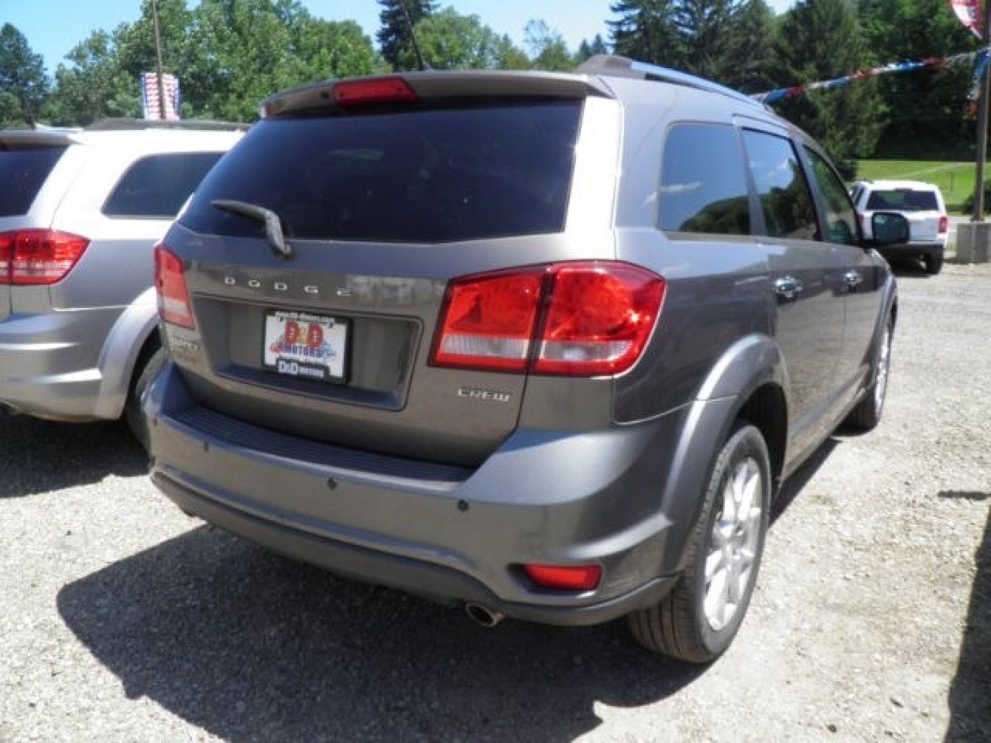 2012 GRAY Dodge Journey Crew AWD (3C4PDDDG7CT) with an 3.6L V6 engine, AT transmission, located at 19521 New George's Creek Rd SW, Barton, MD, 21521, (301) 463-2404, 39.524323, -79.017906- Photo#5