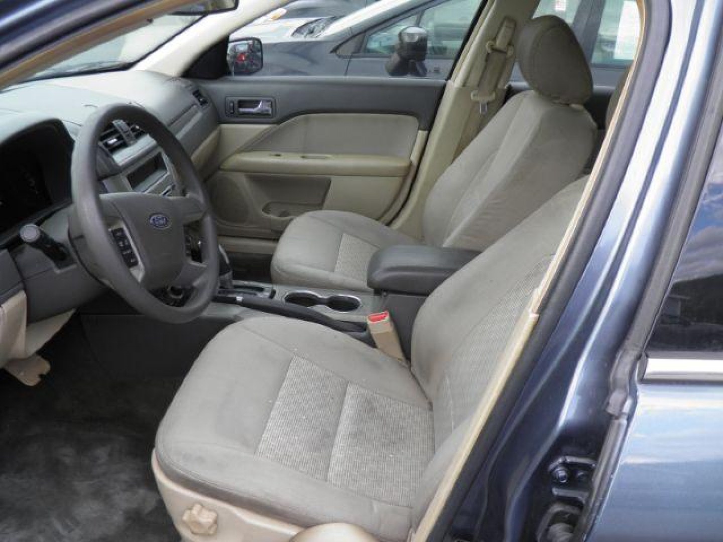2012 BLUE Ford Fusion SE (3FAHP0HA4CR) with an 2.5L I-4 DOHC engine, AT transmission, located at 15520 McMullen Hwy SW, Belair, MD, 21502, (301) 729-3700, 39.581375, -78.846451 - Photo#1