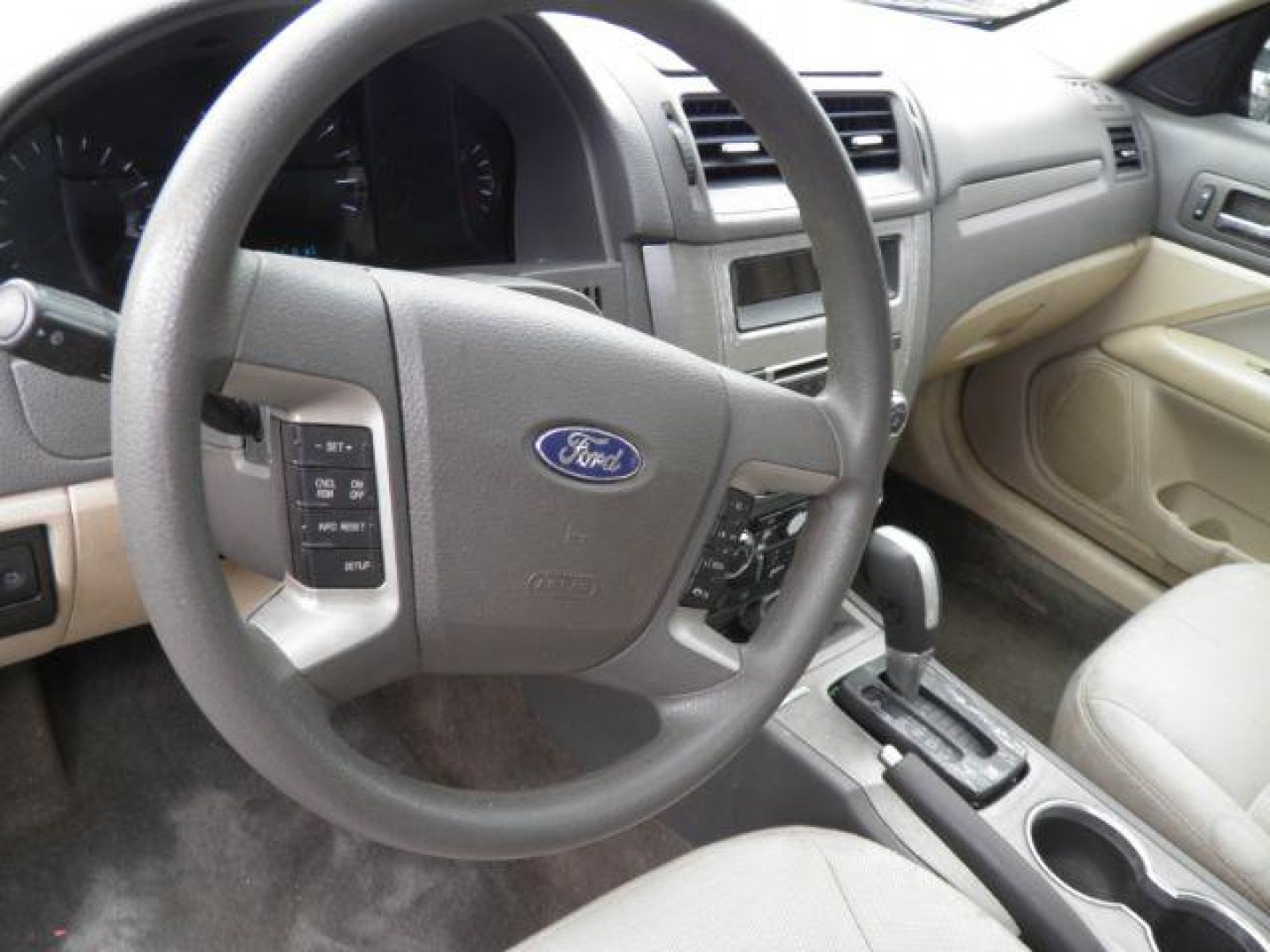2012 BLUE Ford Fusion SE (3FAHP0HA4CR) with an 2.5L I-4 DOHC engine, AT transmission, located at 15520 McMullen Hwy SW, Belair, MD, 21502, (301) 729-3700, 39.581375, -78.846451 - Photo#2