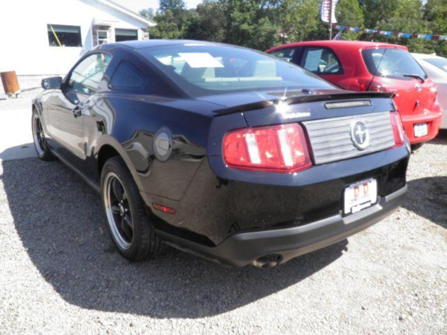 2012 Black Ford Mustang V6 Coupe (1ZVBP8AM6C5) with an 3.7L V6 engine, located at 19521 New George's Creek Rd SW, Barton, MD, 21521, (301) 463-2404, 39.524323, -79.017906 - Photo#4