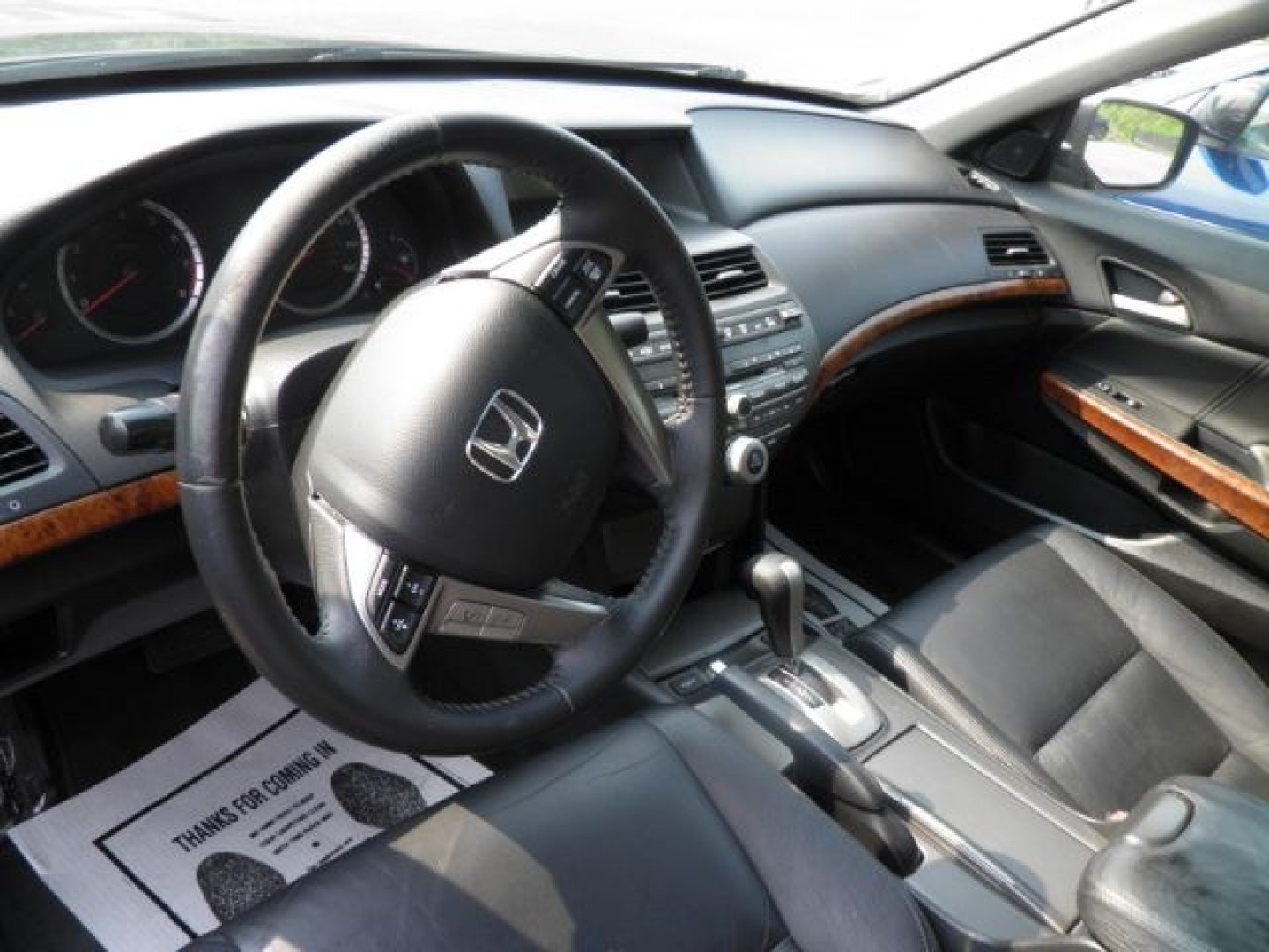 2012 BLACK Honda Accord 3.5 EX-L (1HGCP3F81CA) with an 3.7L V6 engine, AT transmission, located at 15520 McMullen Hwy SW, Belair, MD, 21502, (301) 729-3700, 39.581375, -78.846451- Photo#2