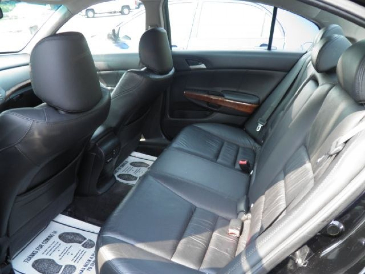 2012 BLACK Honda Accord 3.5 EX-L (1HGCP3F81CA) with an 3.7L V6 engine, AT transmission, located at 15520 McMullen Hwy SW, Belair, MD, 21502, (301) 729-3700, 39.581375, -78.846451- Photo#3