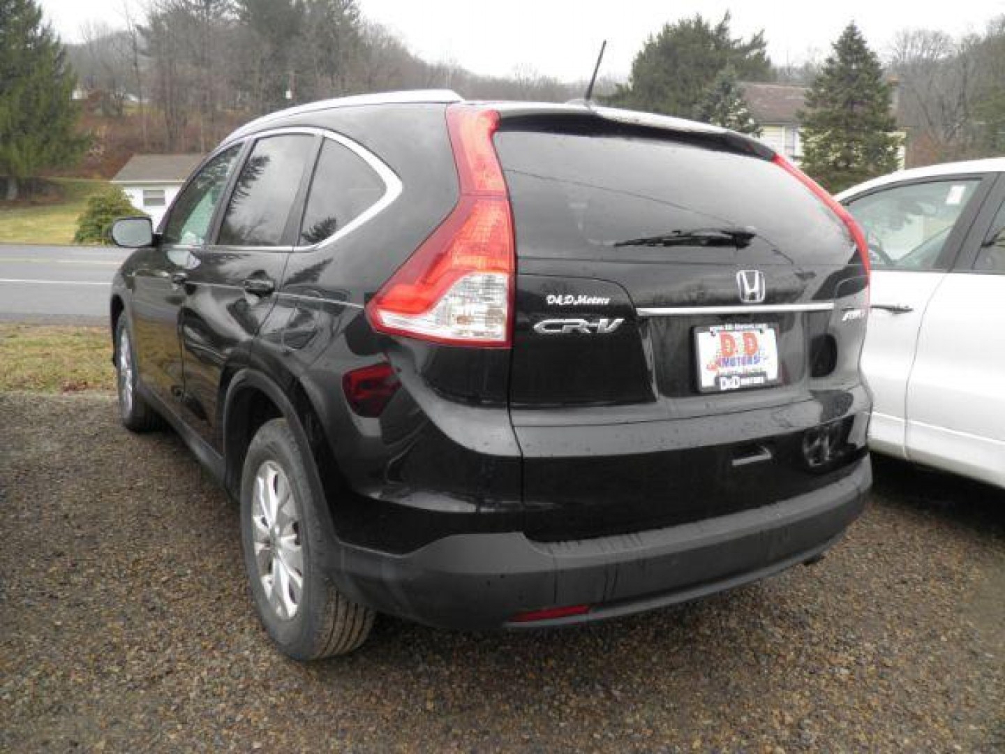 2012 BLACK Honda CR-V EX-L 4WD 5-Speed AT (2HKRM4H74CH) with an 2.4L L4 engine, AT transmission, located at 19521 New George's Creek Rd SW, Barton, MD, 21521, (301) 463-2404, 39.524323, -79.017906 - Photo#5