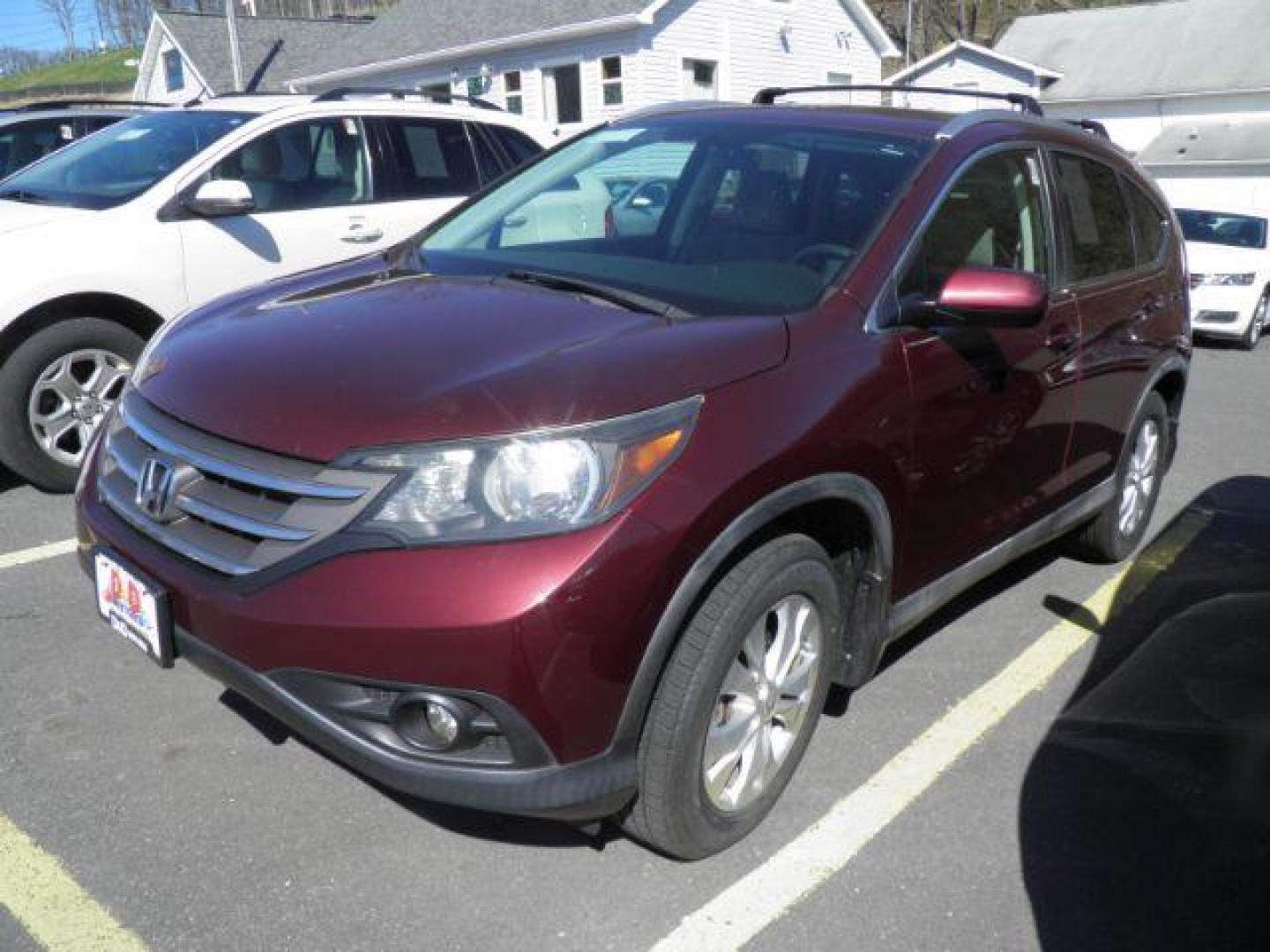 2012 MAROON Honda CR-V EX (5J6RM4H5XCL) with an 2.4L L4 engine, located at 15520 McMullen Hwy SW, Belair, MD, 21502, (301) 729-3700, 39.581375, -78.846451 - Photo#0
