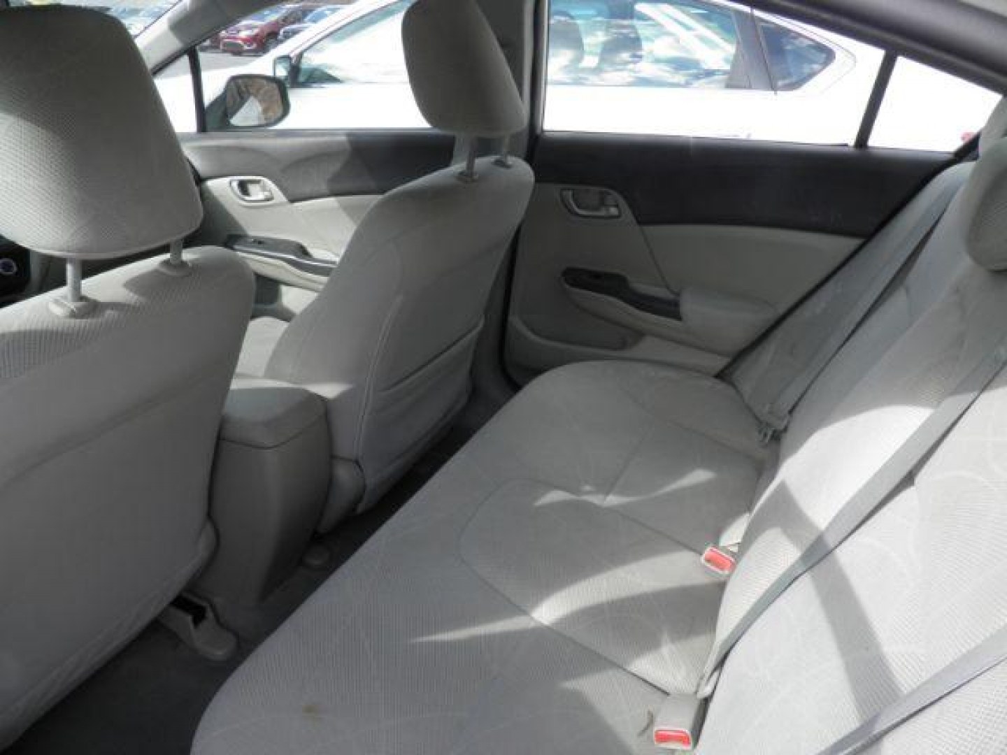 2012 WHITE Honda Civic LX (2HGFB2E58CH) with an 1.8L L4 engine, 5SP transmission, located at 15520 McMullen Hwy SW, Belair, MD, 21502, (301) 729-3700, 39.581375, -78.846451 - Photo#3