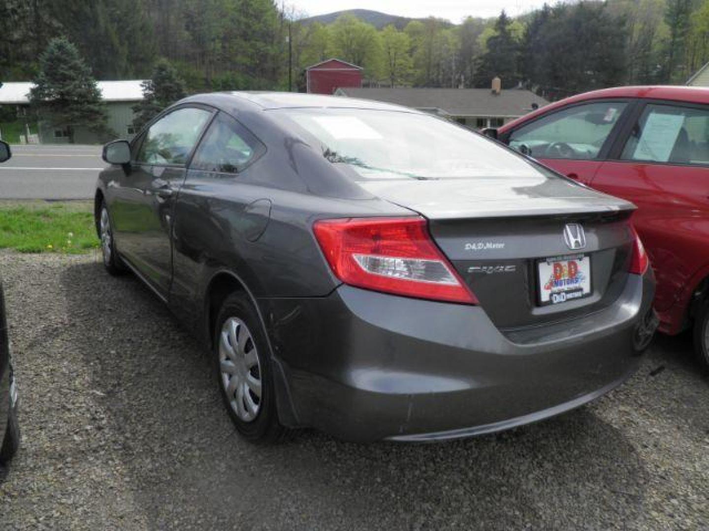 2012 GREY Honda Civic LX (2HGFG3B58CH) with an 2.3l L4 engine, AT transmission, located at 19521 New George's Creek Rd SW, Barton, MD, 21521, (301) 463-2404, 39.524323, -79.017906 - Photo#3
