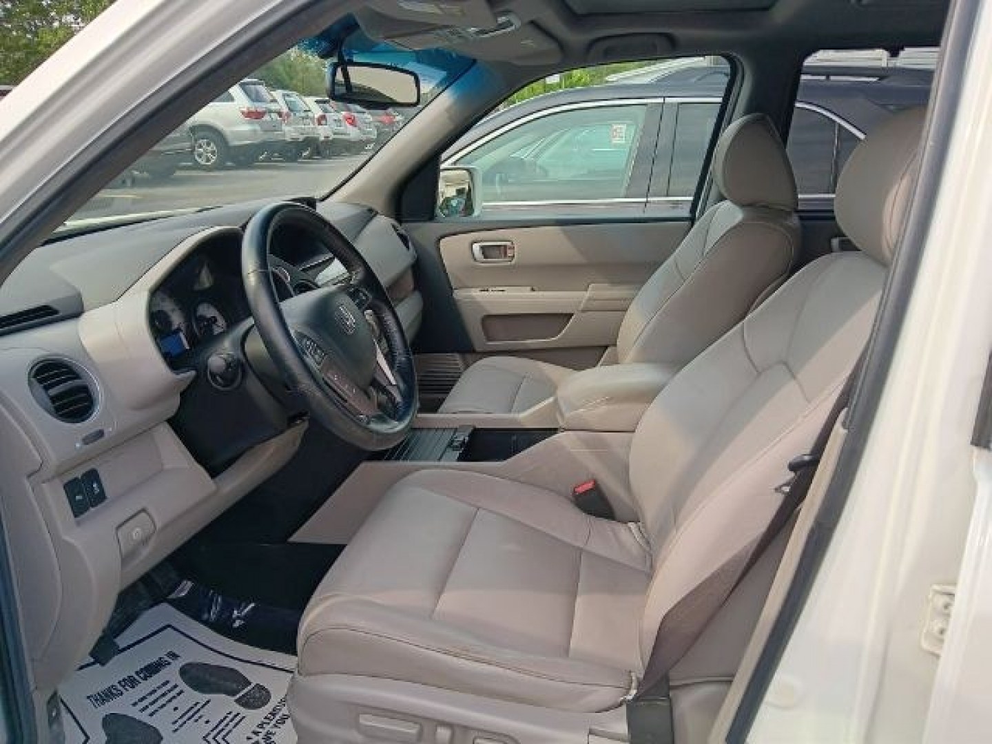 2012 WHITE Honda Pilot Touring (5FNYF4H97CB) with an 3.5L V6 engine, located at 15520 McMullen Hwy SW, Belair, MD, 21502, (301) 729-3700, 39.581375, -78.846451- Photo#1