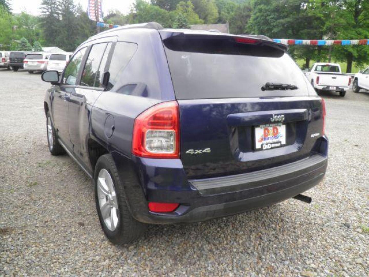 2012 Blue Jeep Compass Sport 4WD (1C4NJDBB2CD) with an 2.4L I4 engine, AT transmission, located at 19521 New George's Creek Rd SW, Barton, MD, 21521, (301) 463-2404, 39.524323, -79.017906 - Photo#5