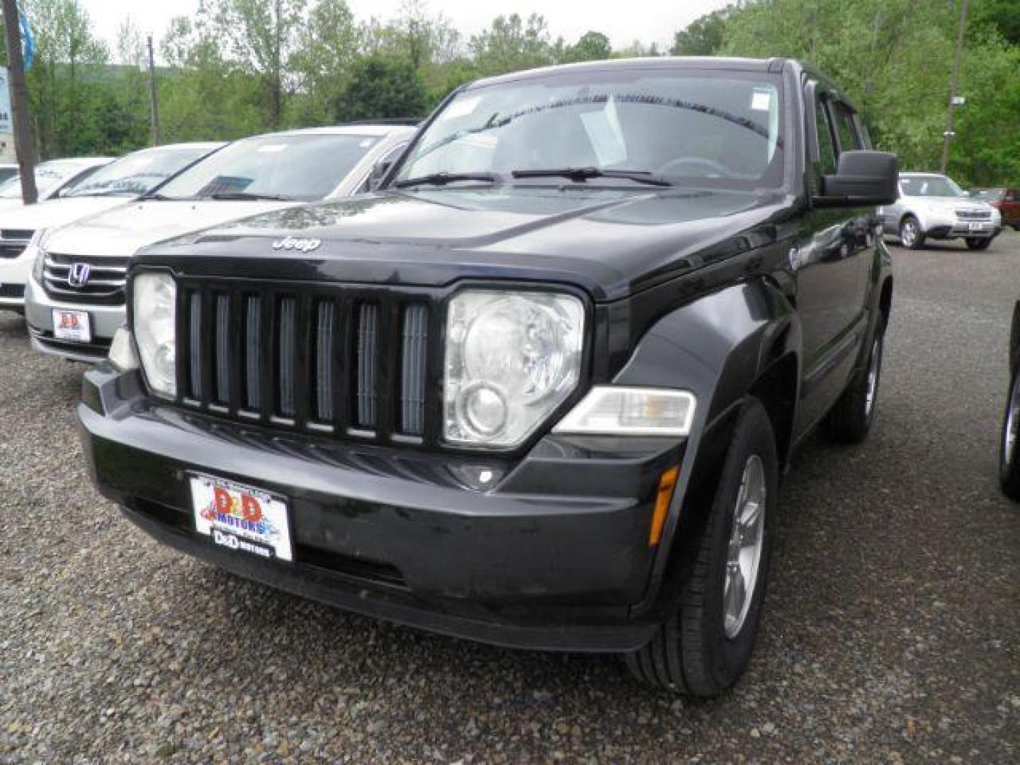 2012 BLACK Jeep Liberty Sport (1C4PJMAK5CW) with an 3.7L V6 engine, located at 19521 New George's Creek Rd SW, Barton, MD, 21521, (301) 463-2404, 39.524323, -79.017906 - Photo#0
