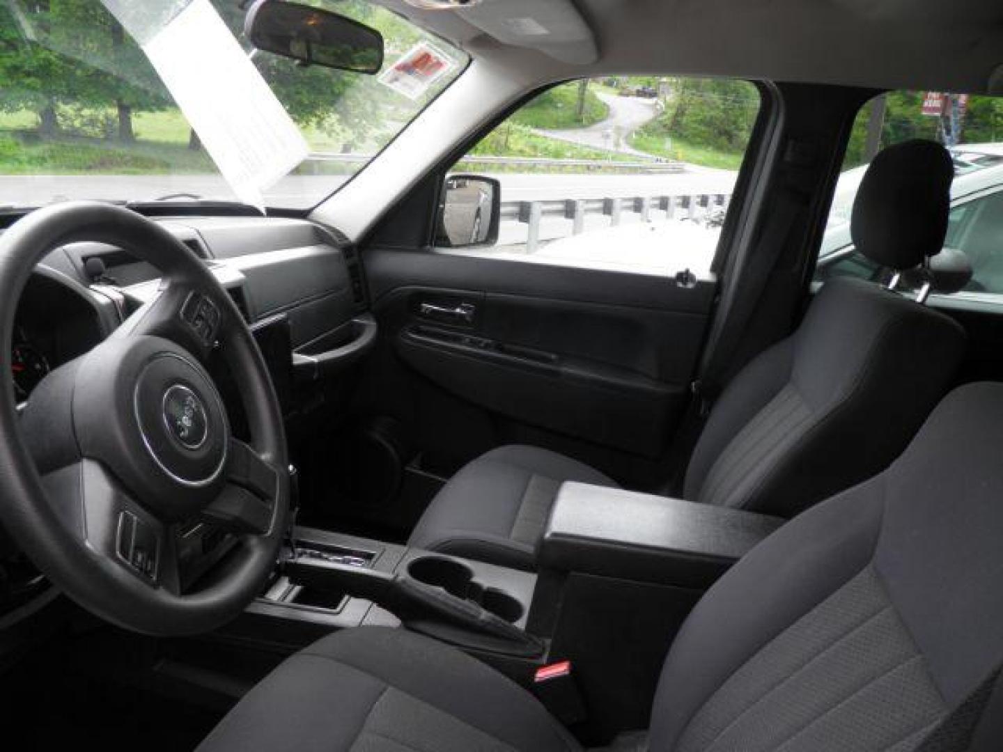 2012 BLACK Jeep Liberty Sport (1C4PJMAK5CW) with an 3.7L V6 engine, located at 19521 New George's Creek Rd SW, Barton, MD, 21521, (301) 463-2404, 39.524323, -79.017906 - Photo#1