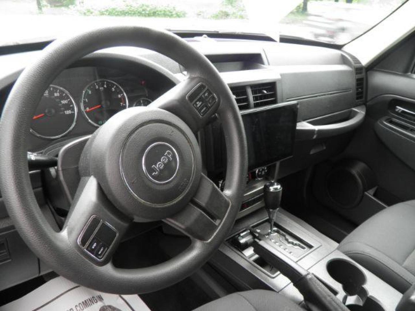 2012 BLACK Jeep Liberty Sport (1C4PJMAK5CW) with an 3.7L V6 engine, located at 19521 New George's Creek Rd SW, Barton, MD, 21521, (301) 463-2404, 39.524323, -79.017906 - Photo#2
