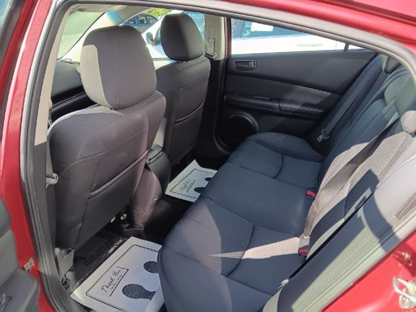 2012 RED Mazda 6 I Touring (1YVHZ8DH4C5) with an 2.5 L4 engine, AT transmission, located at 15520 McMullen Hwy SW, Belair, MD, 21502, (301) 729-3700, 39.581375, -78.846451- Photo#2